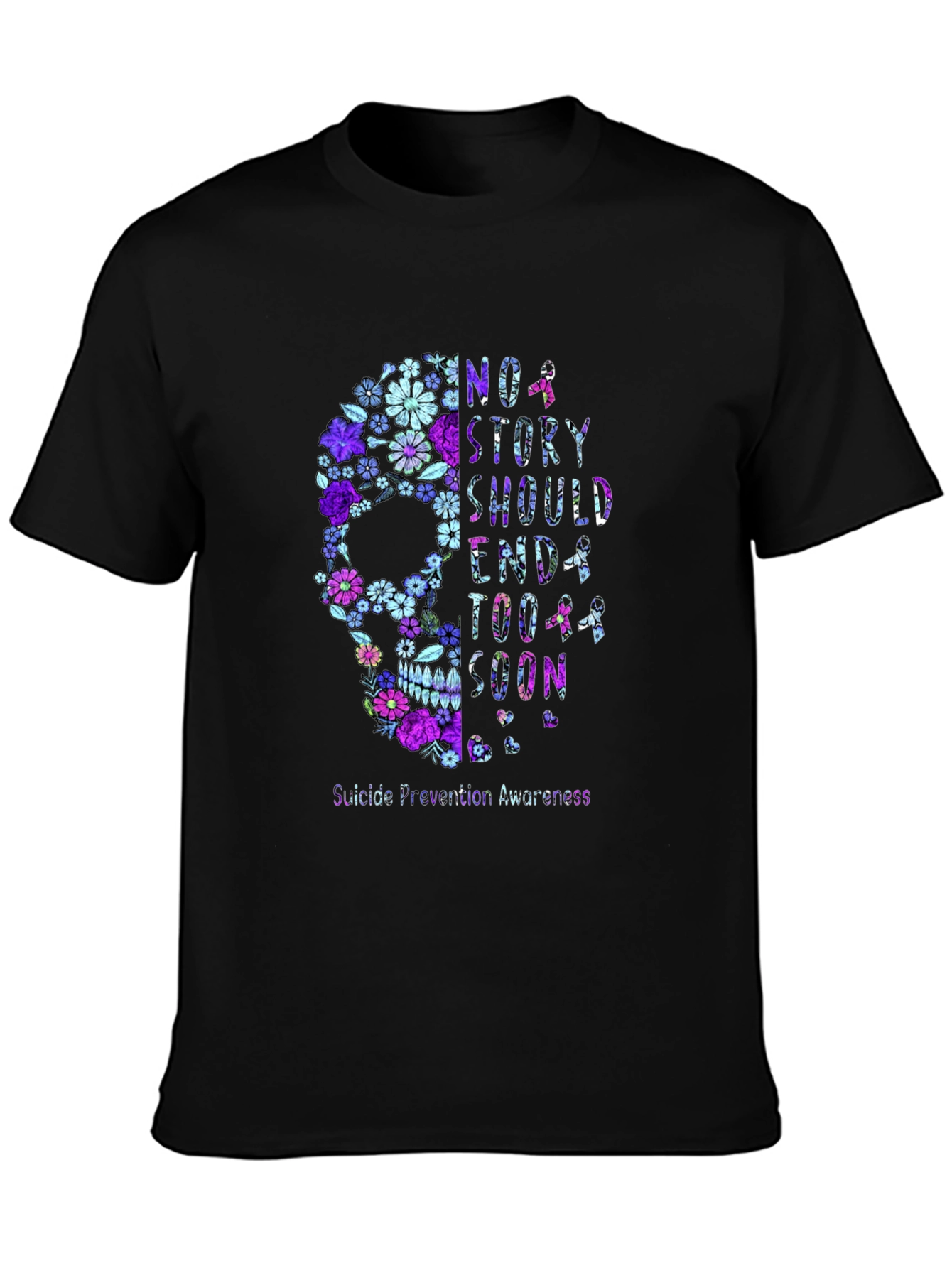 Suicide Prevention Awareness Graphic T-Shirt