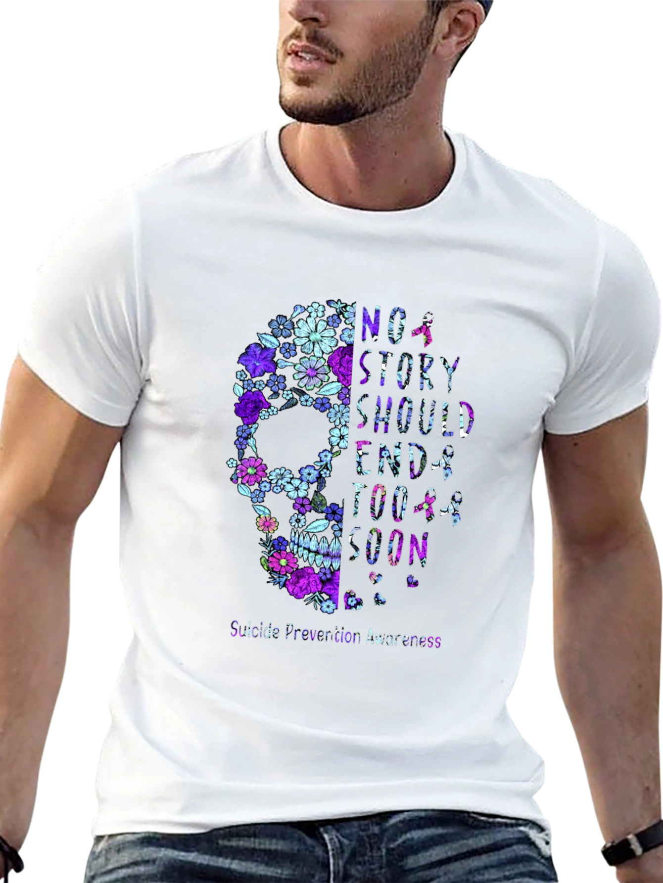Suicide Prevention Awareness Graphic T-Shirt