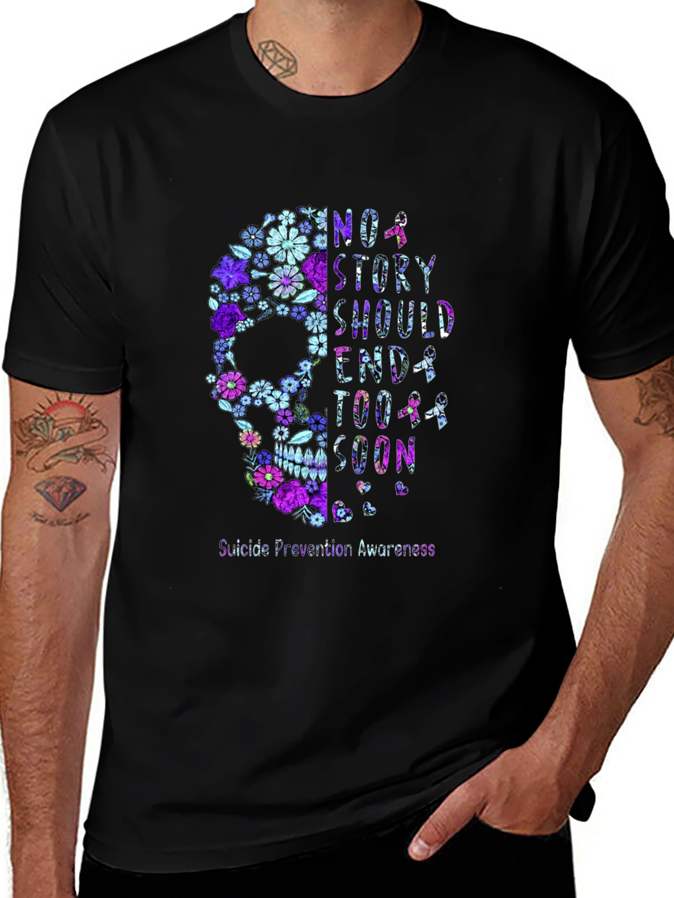 Suicide Prevention Awareness Graphic T-Shirt