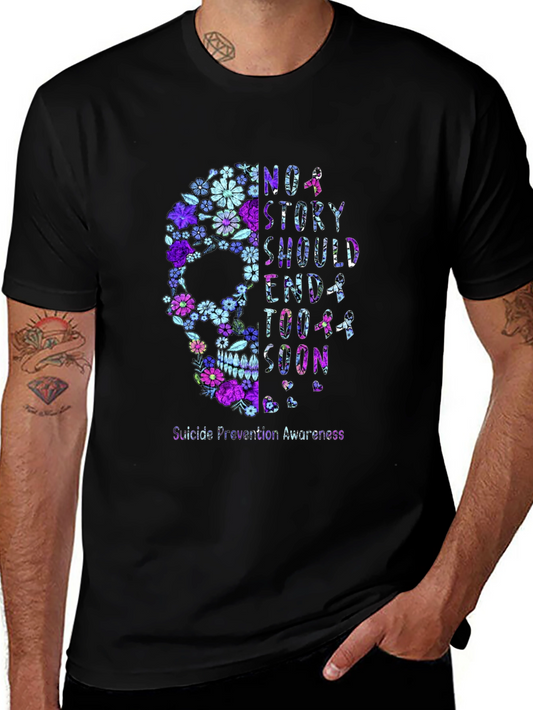 Suicide Prevention Awareness Graphic T-Shirt