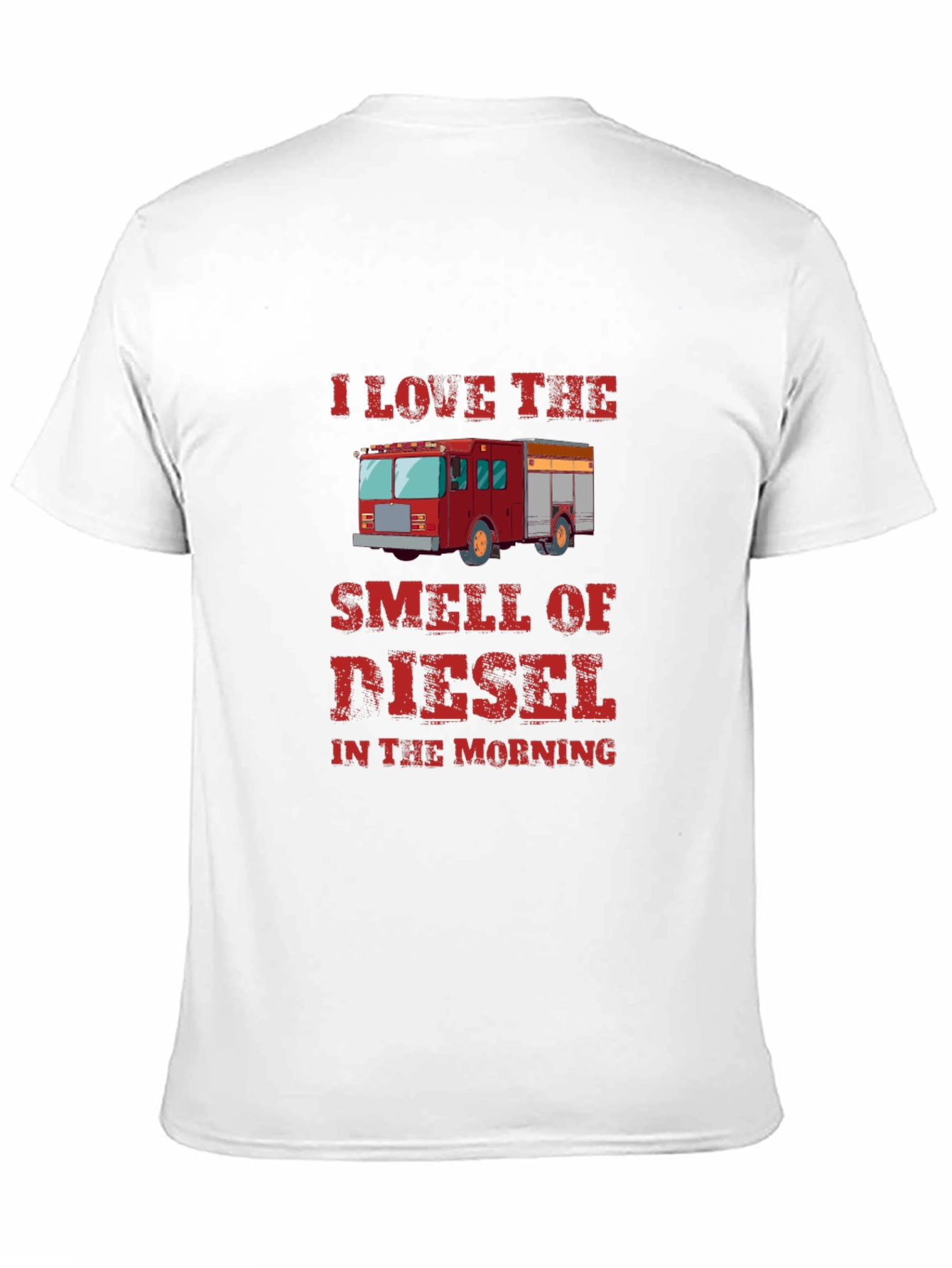 Diesel Smell Firetruck Graphic Tee