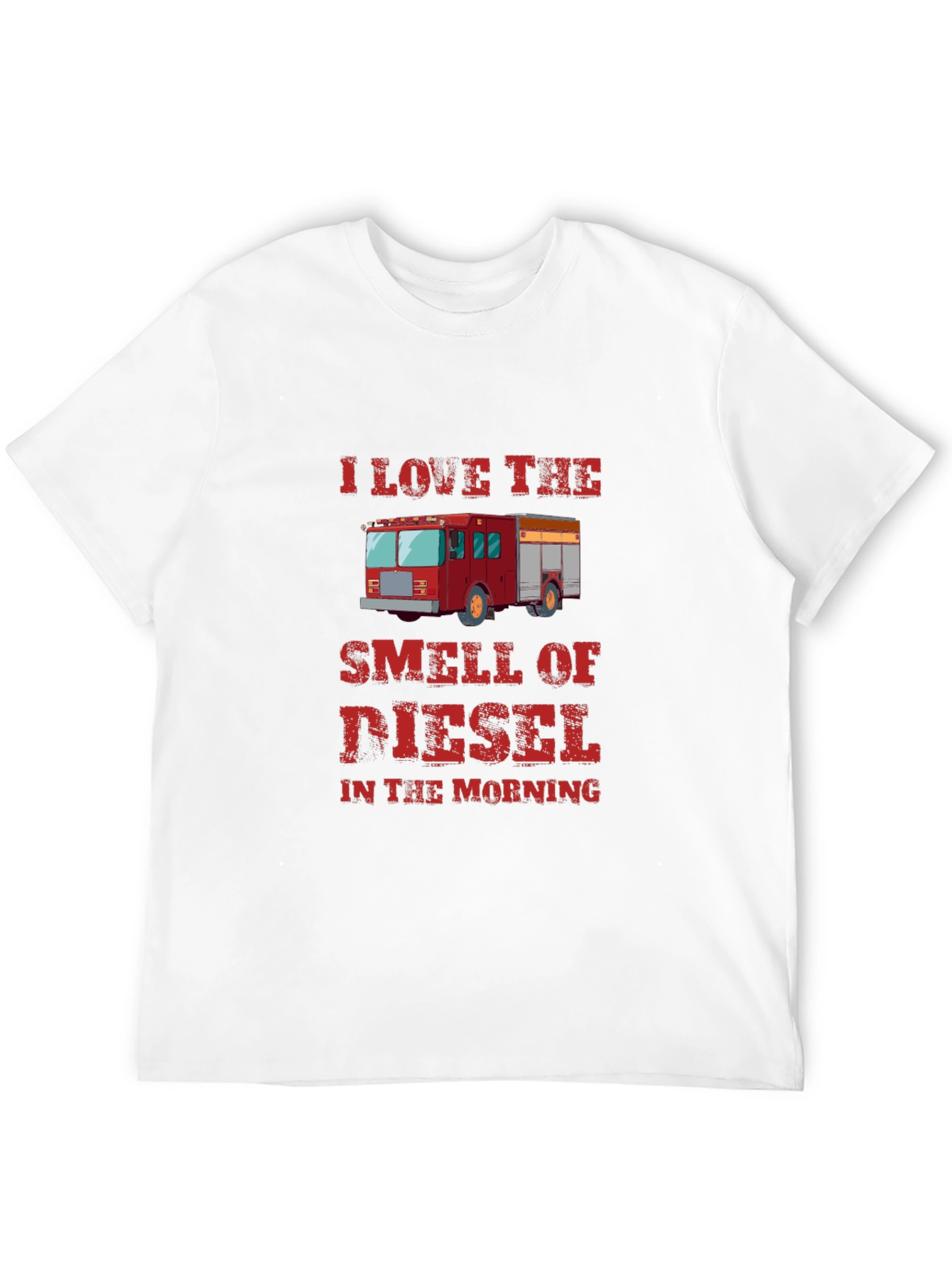 Diesel Smell Firetruck Graphic Tee