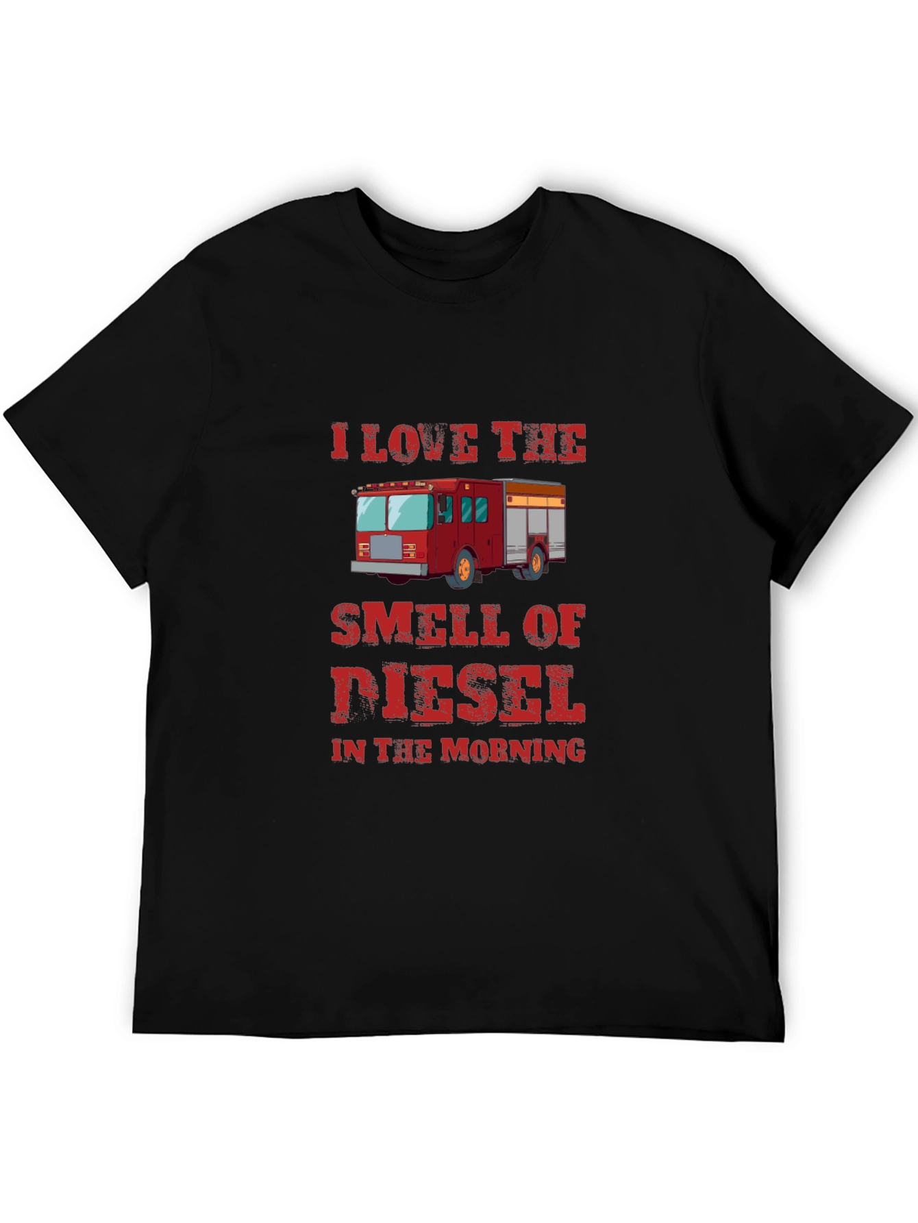Diesel Smell Firetruck Graphic Tee