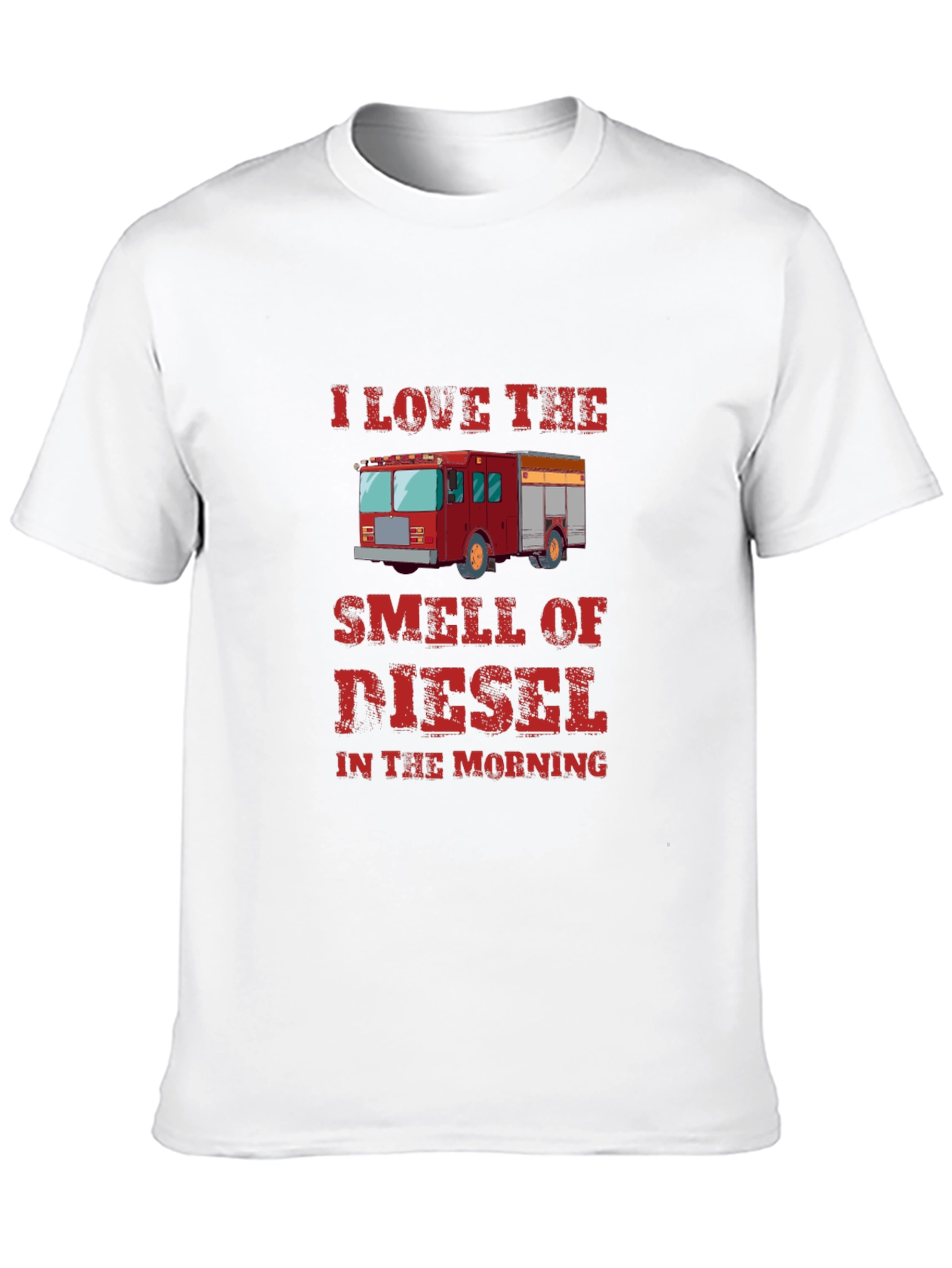 Diesel Smell Firetruck Graphic Tee