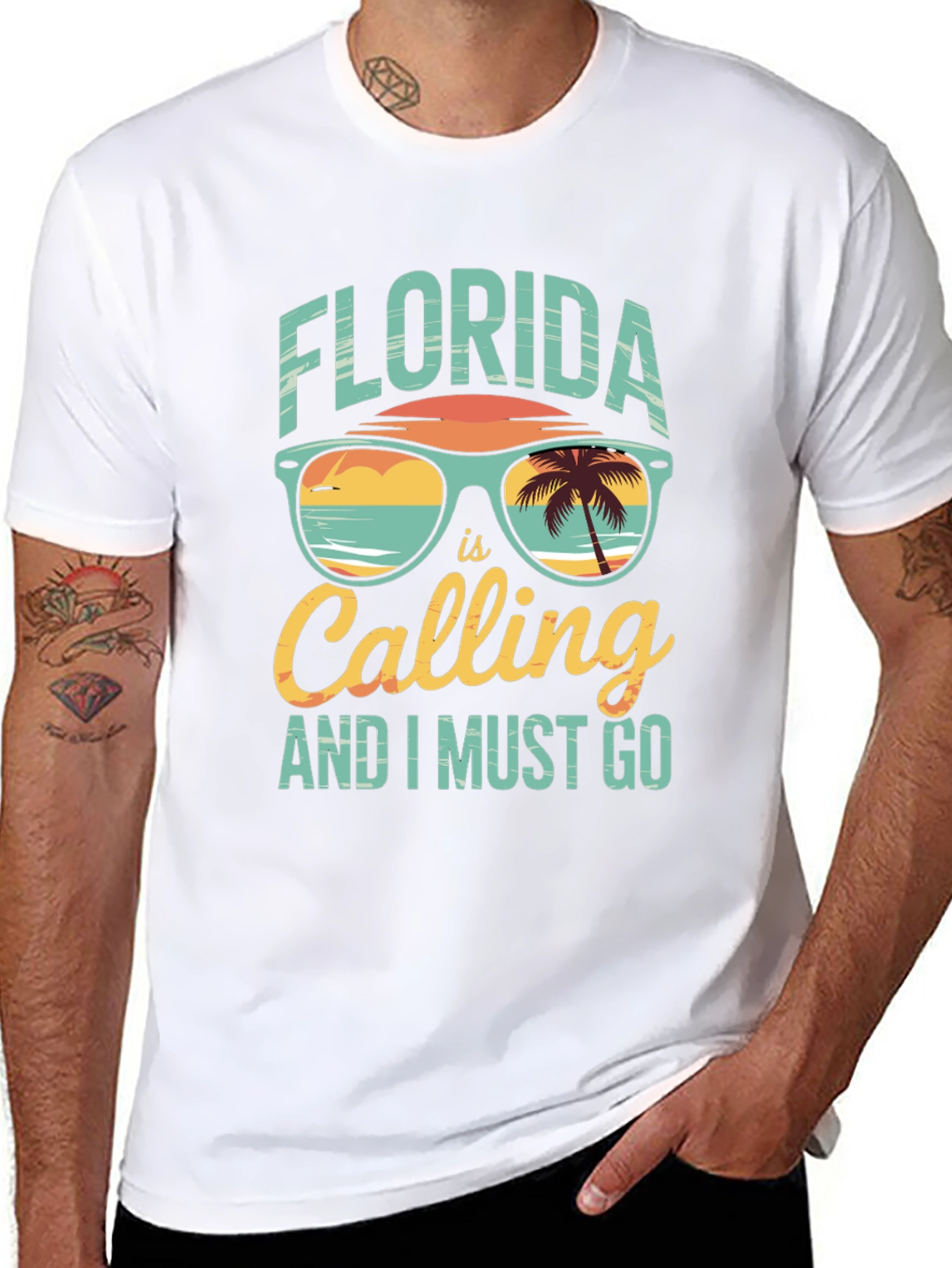 Florida Calling T-Shirt - Beach Vibes Tee