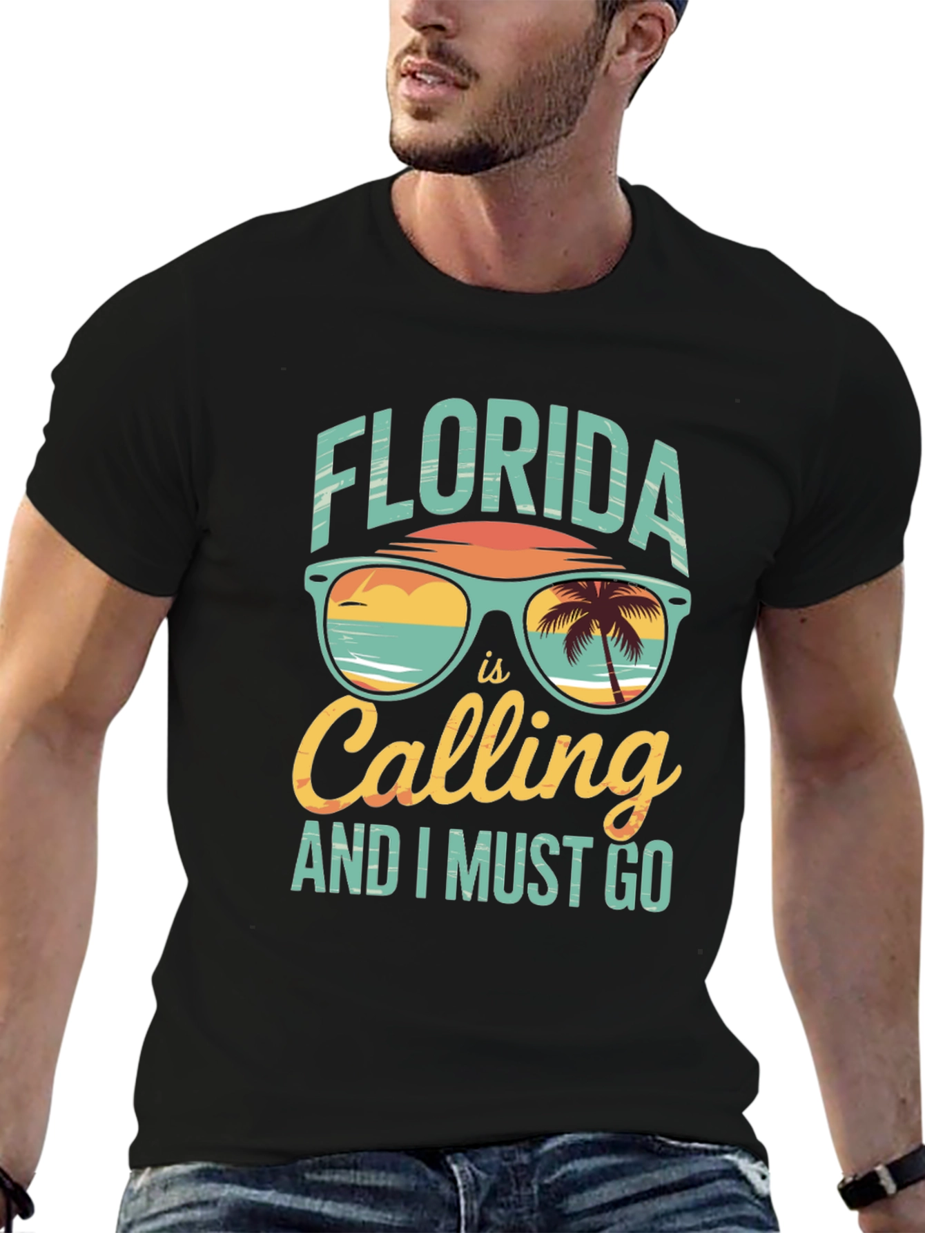 Florida Calling T-Shirt - Beach Vibes Tee