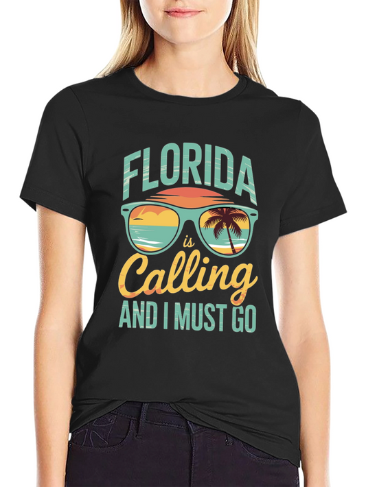 Florida Calling T-Shirt - Beach Vibes Tee
