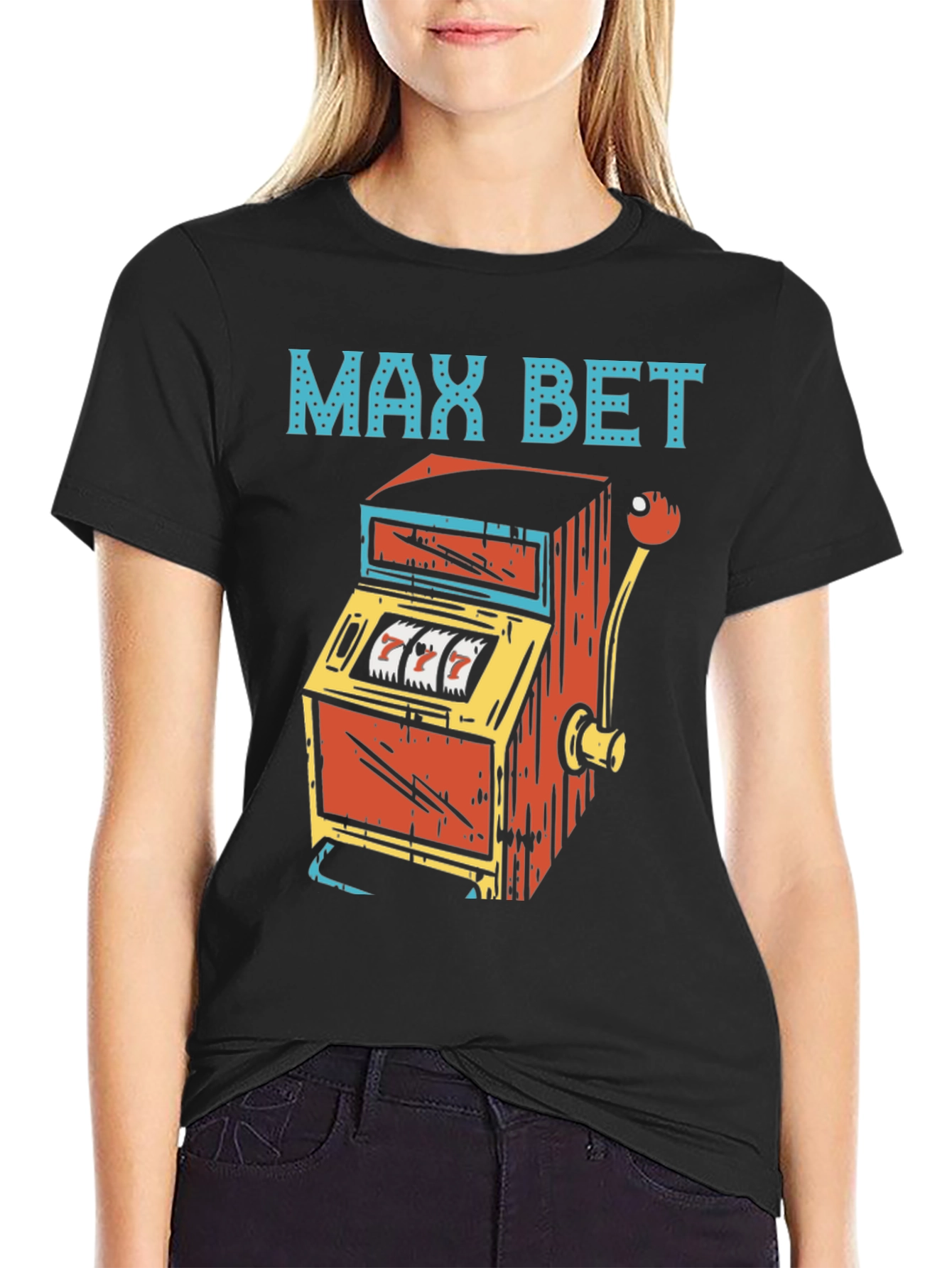 Max Bet T-Shirt - Lucky 7s Graphic Tee