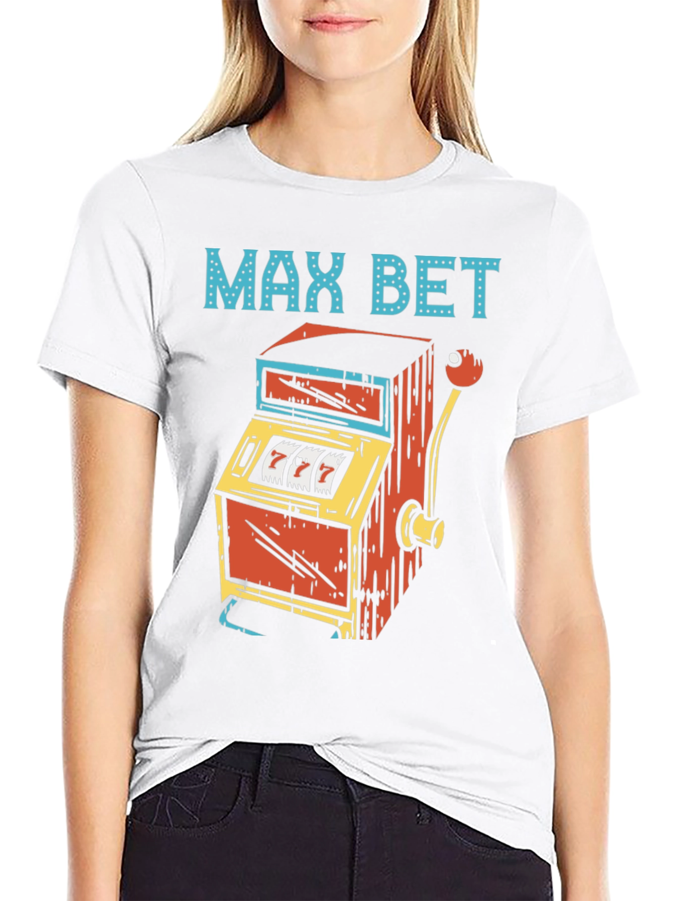 Max Bet T-Shirt - Lucky 7s Graphic Tee