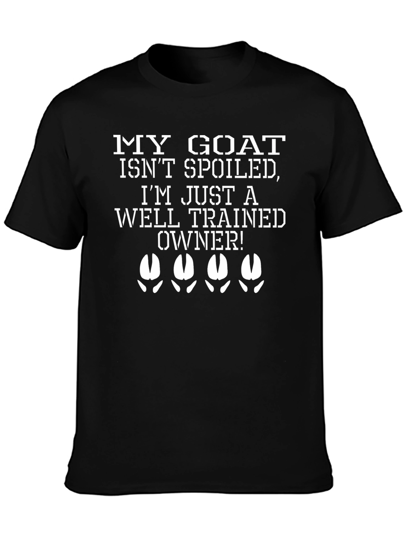 Funny Goat Owner Graphic T-Shirt