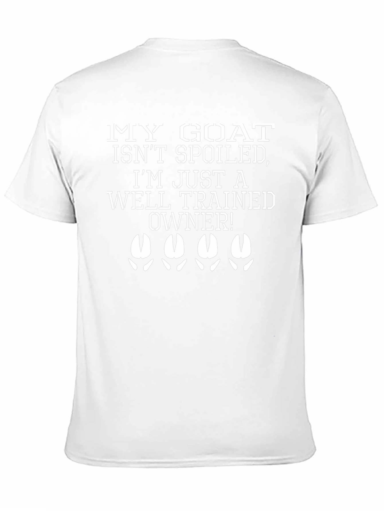 Funny Goat Owner Graphic T-Shirt