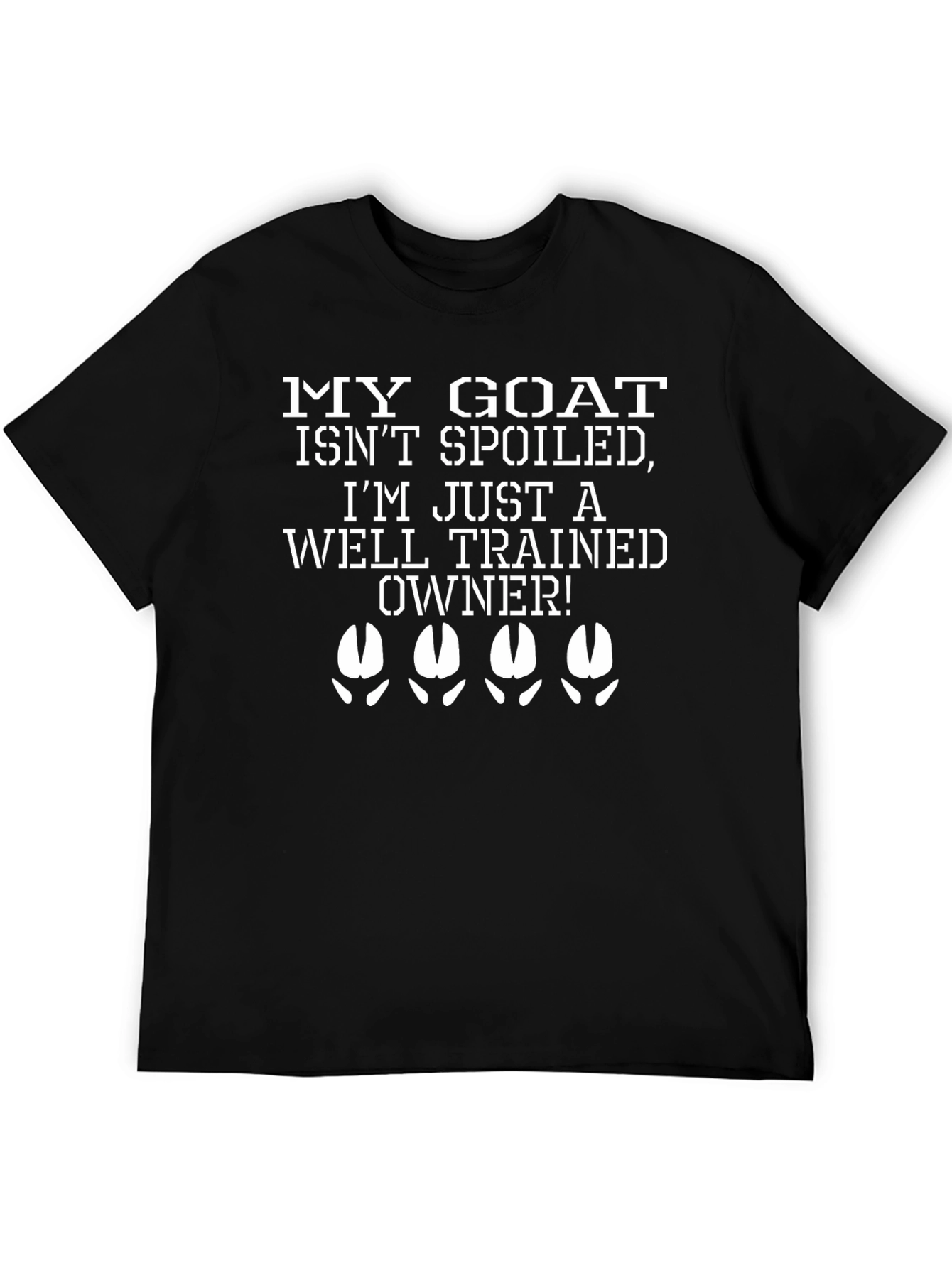 Funny Goat Owner Graphic T-Shirt