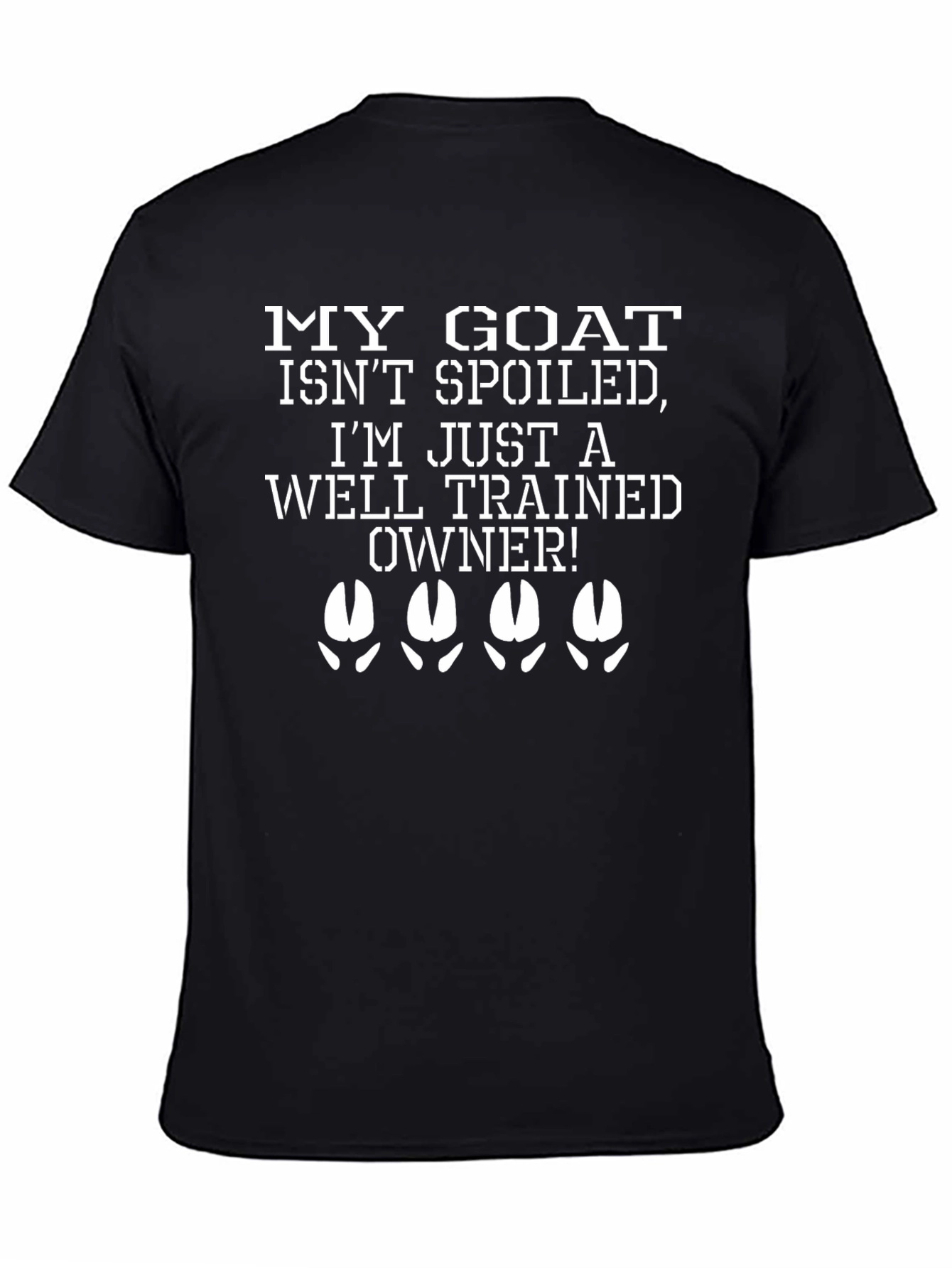 Funny Goat Owner Graphic T-Shirt