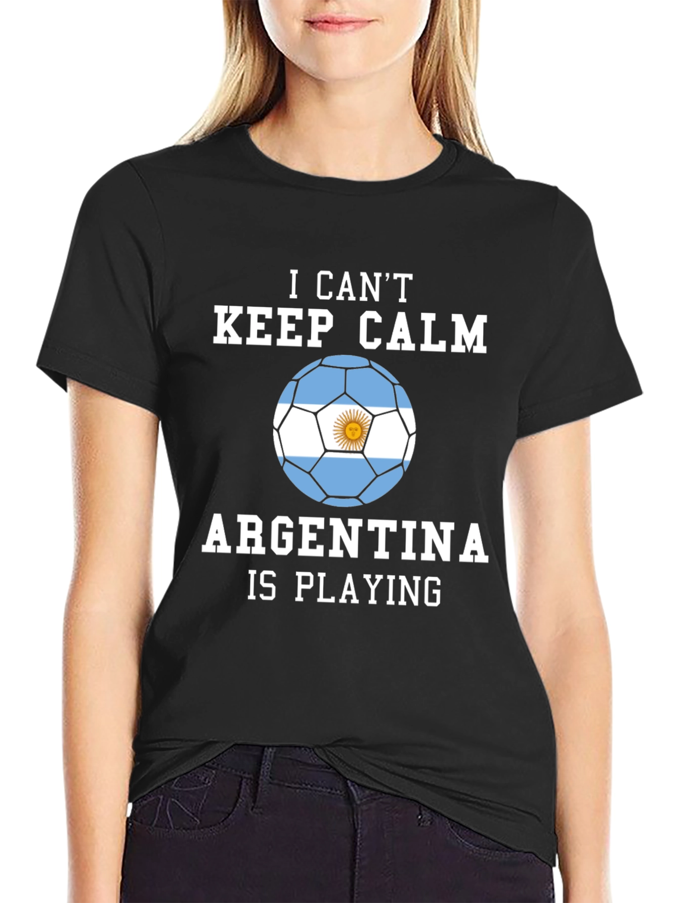Argentina Soccer Fan T-Shirt - Keep Calm!