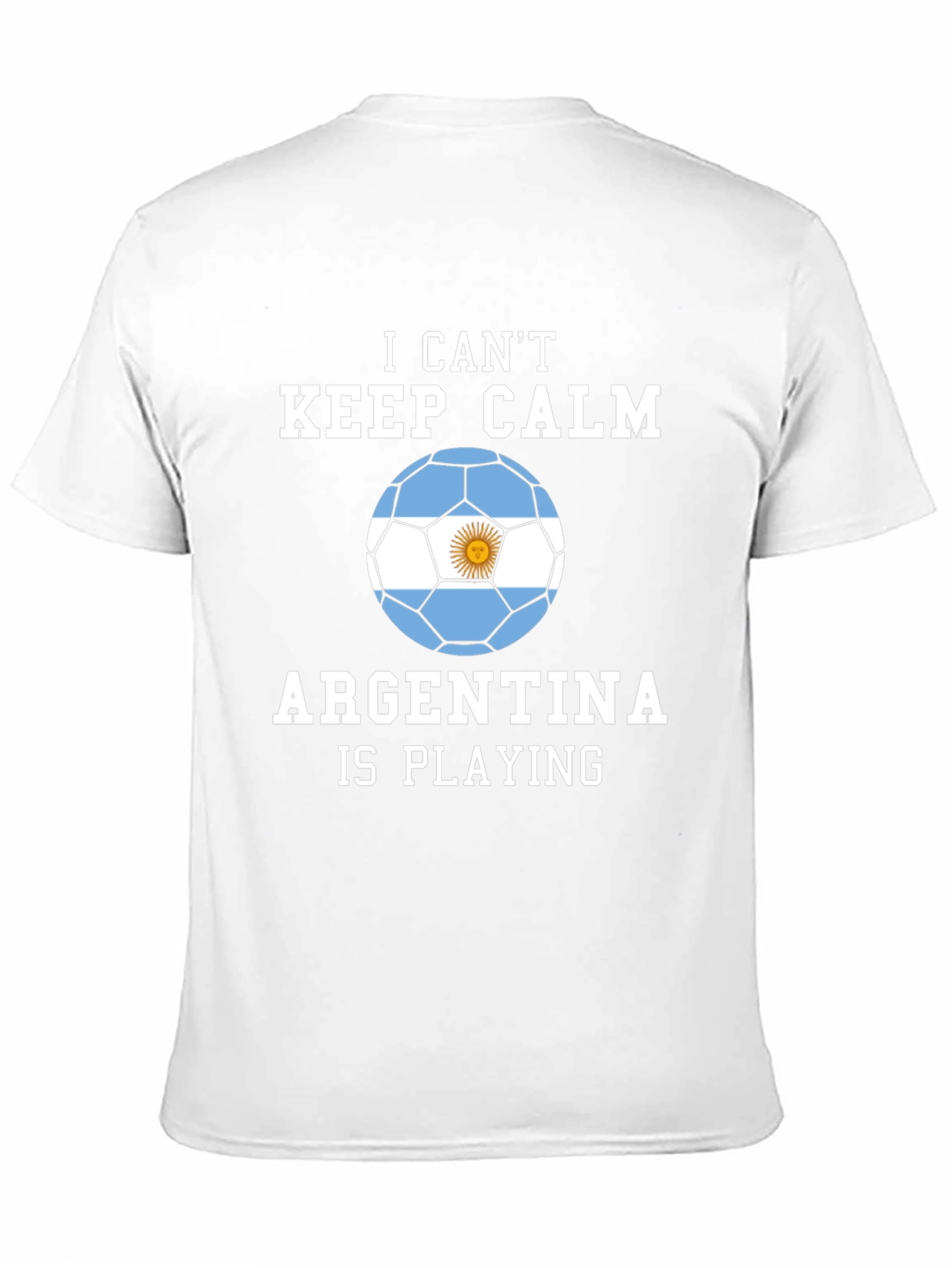 Argentina Soccer Fan T-Shirt - Keep Calm!