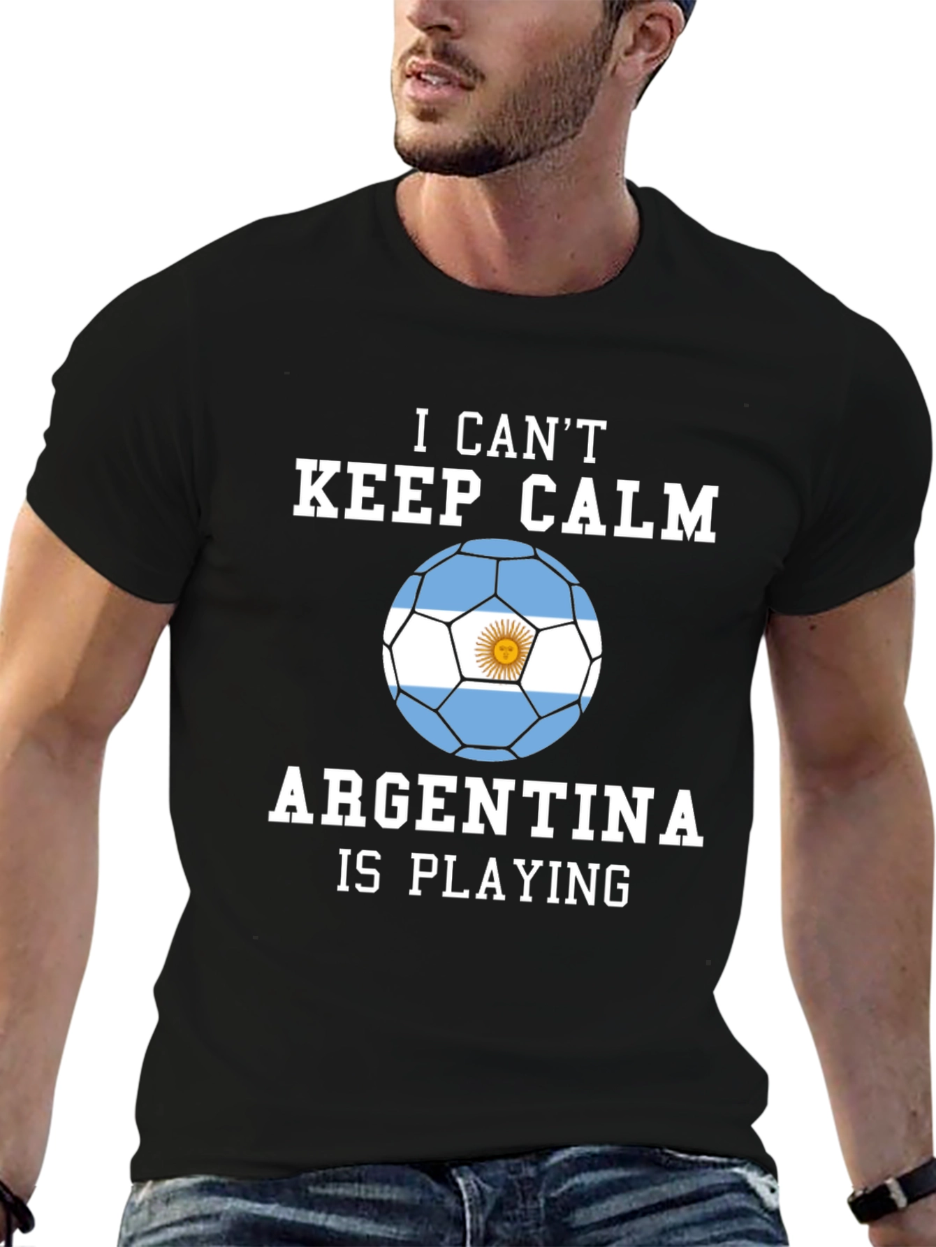 Argentina Soccer Fan T-Shirt - Keep Calm!
