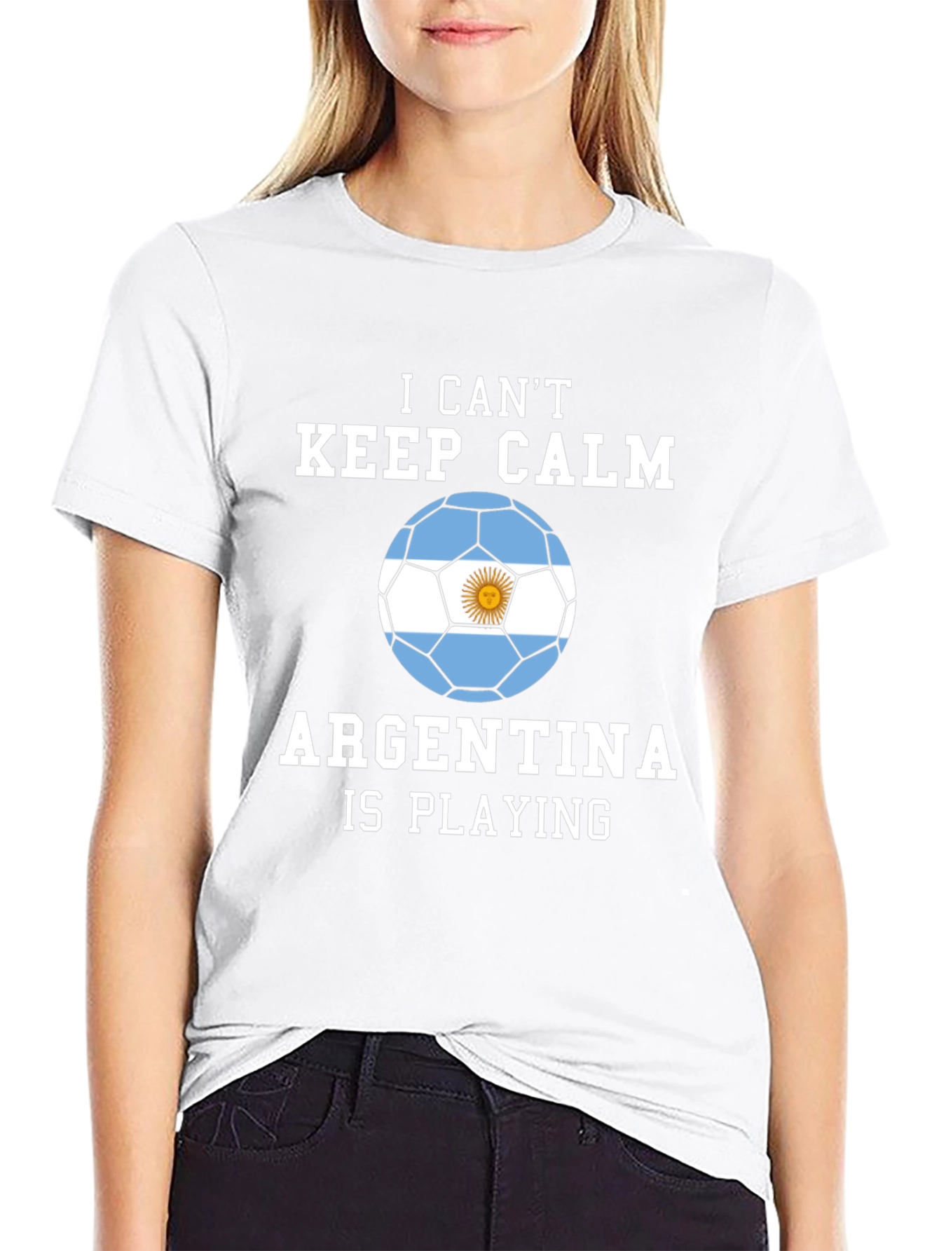 Argentina Soccer Fan T-Shirt - Keep Calm!