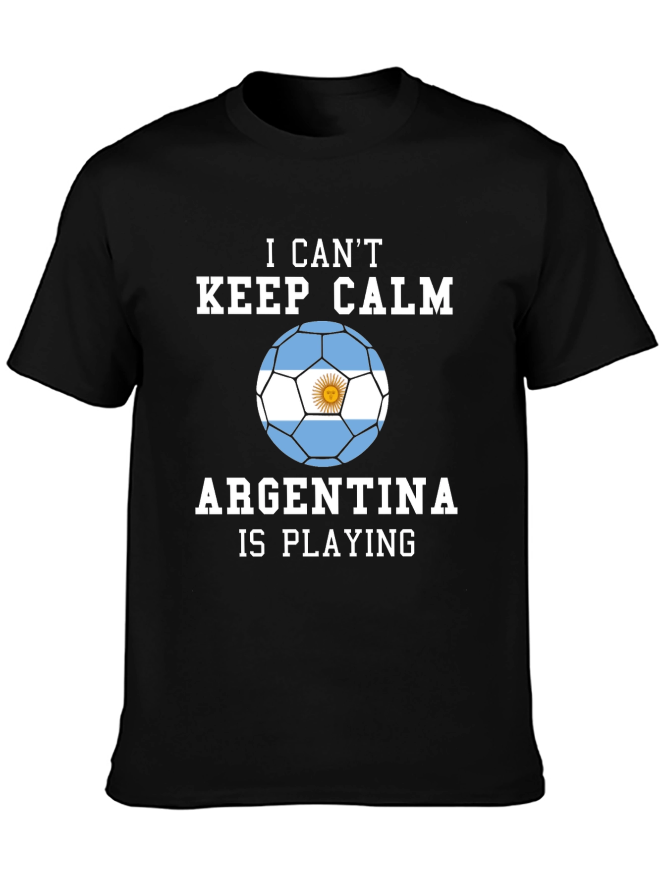 Argentina Soccer Fan T-Shirt - Keep Calm!