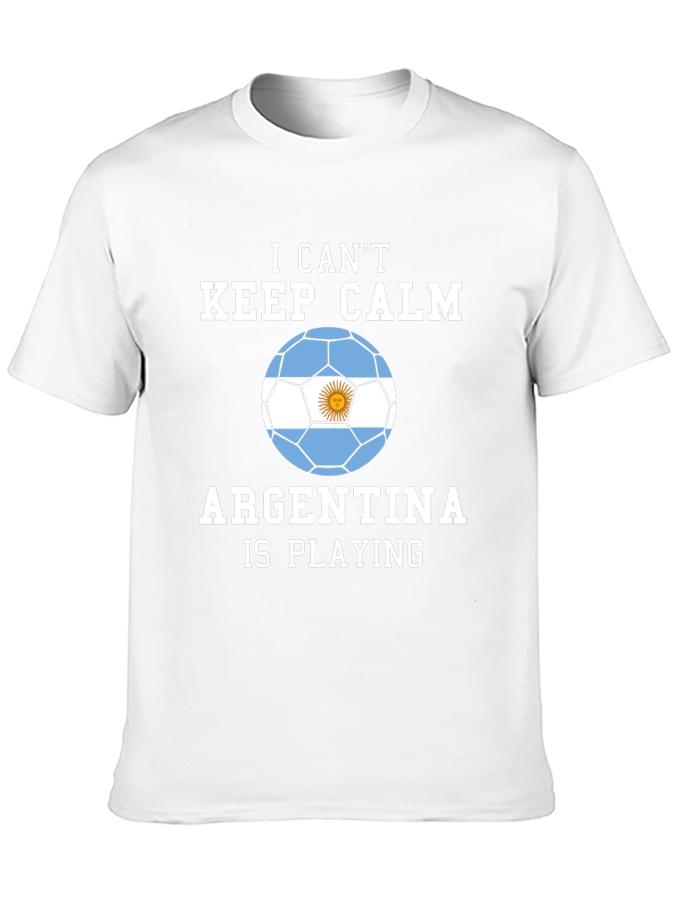 Argentina Soccer Fan T-Shirt - Keep Calm!