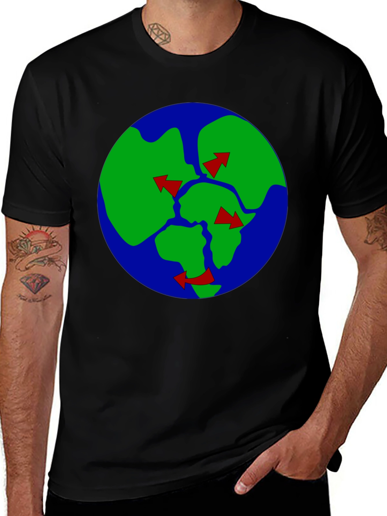 Continental Drift Graphic Tee