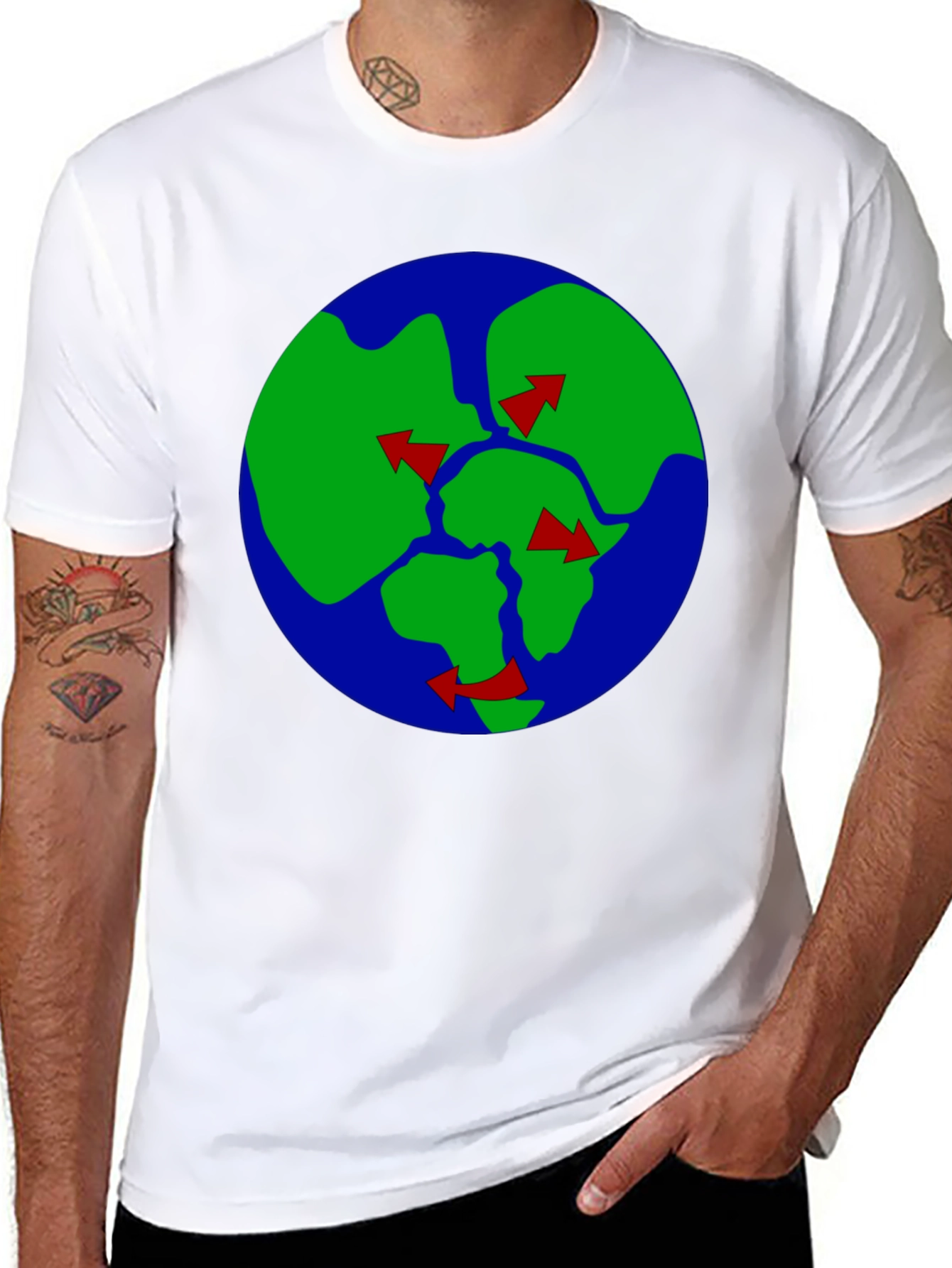 Continental Drift Graphic Tee