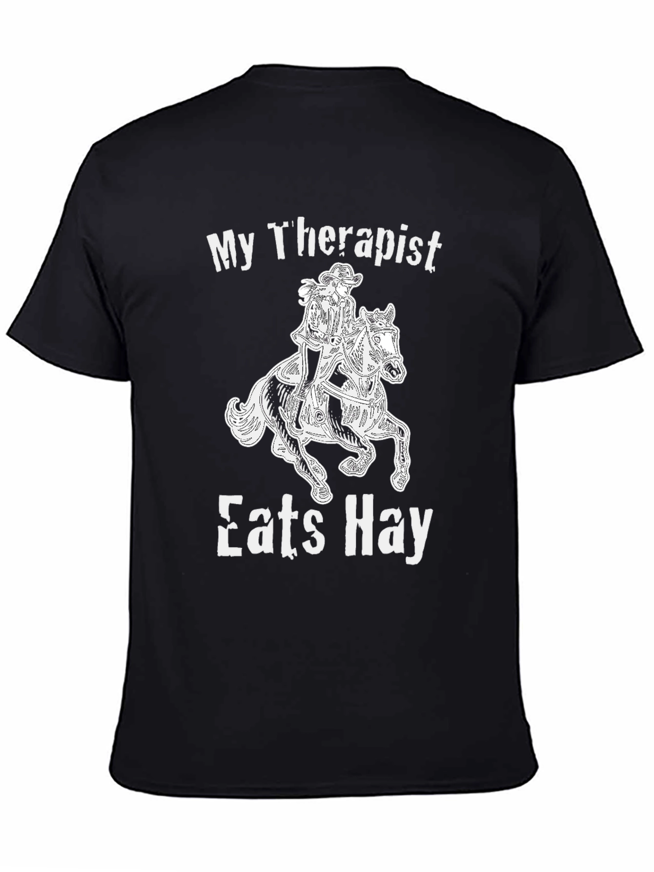 My Therapist Eats Hay Graphic Tee