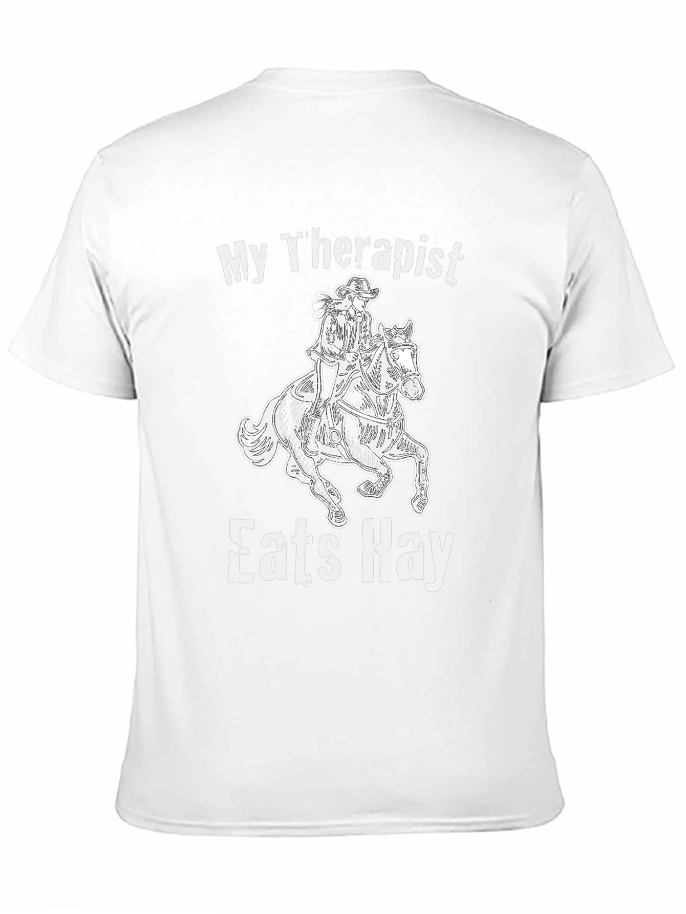 My Therapist Eats Hay Graphic Tee