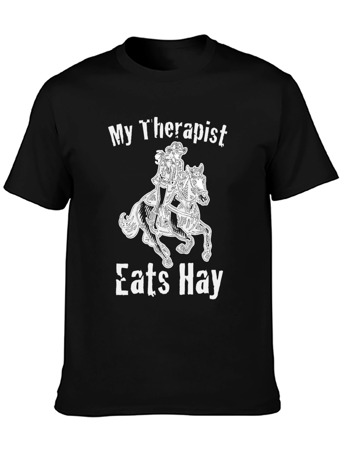 My Therapist Eats Hay Graphic Tee