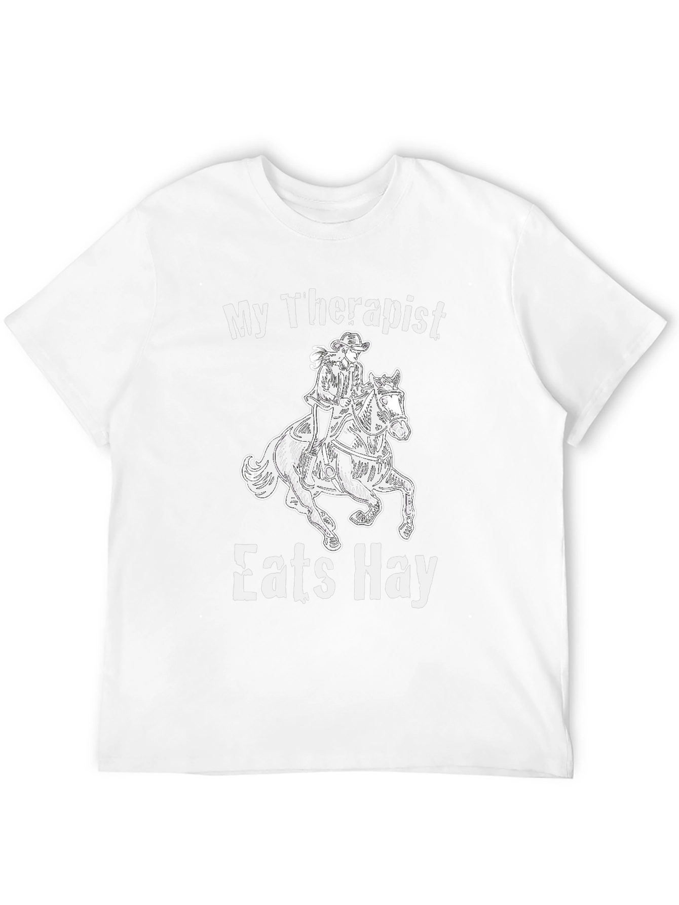 My Therapist Eats Hay Graphic Tee