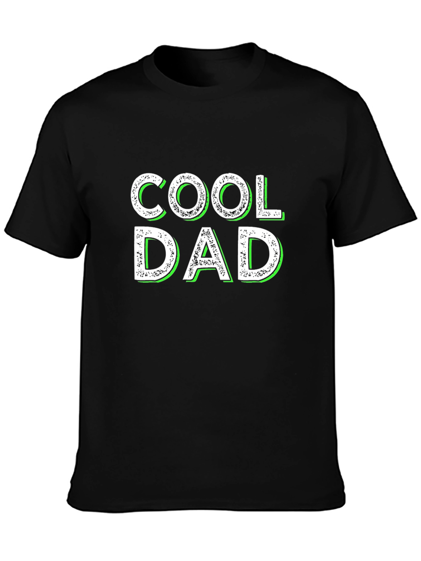 Cool Dad Black T-Shirt - Fathers Day Gift