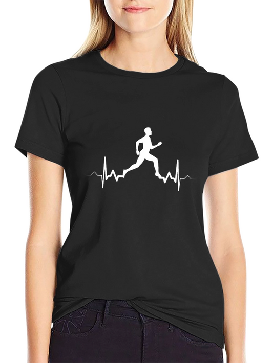 Runners Heartbeat Graphic T-Shirt