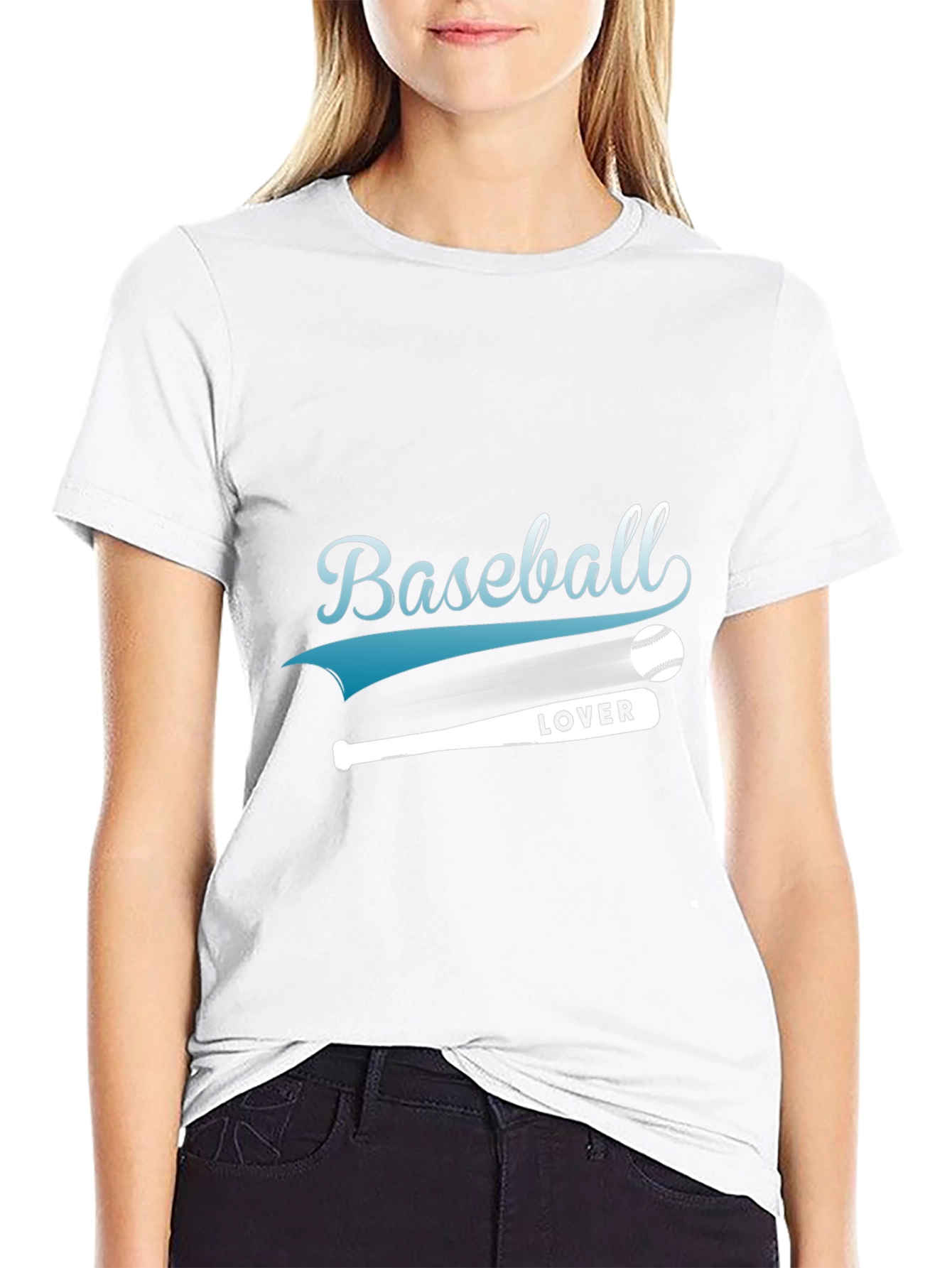 Baseball Lover Black T-Shirt