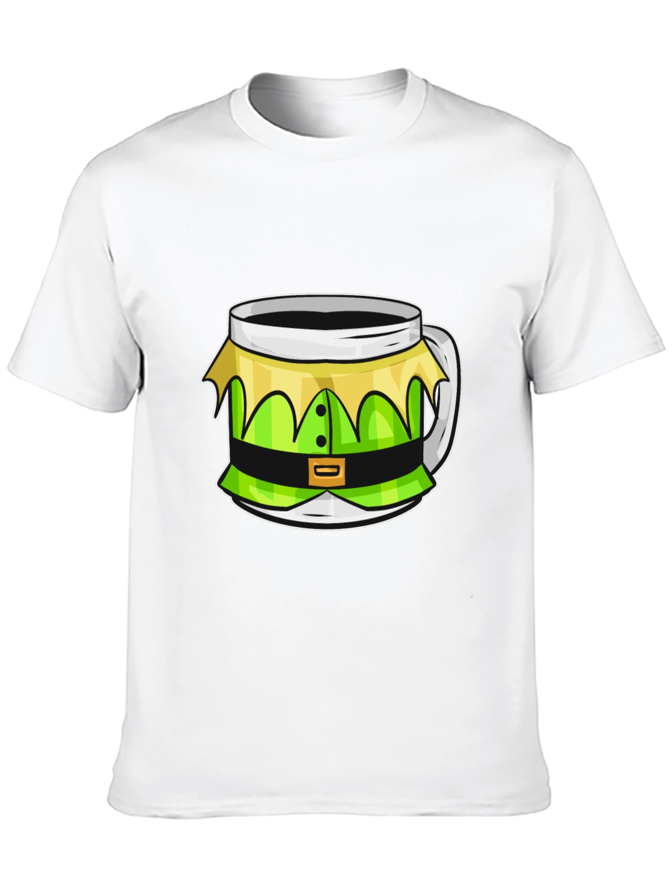 Festive Elf Mug T-Shirt - Holiday Cheer!