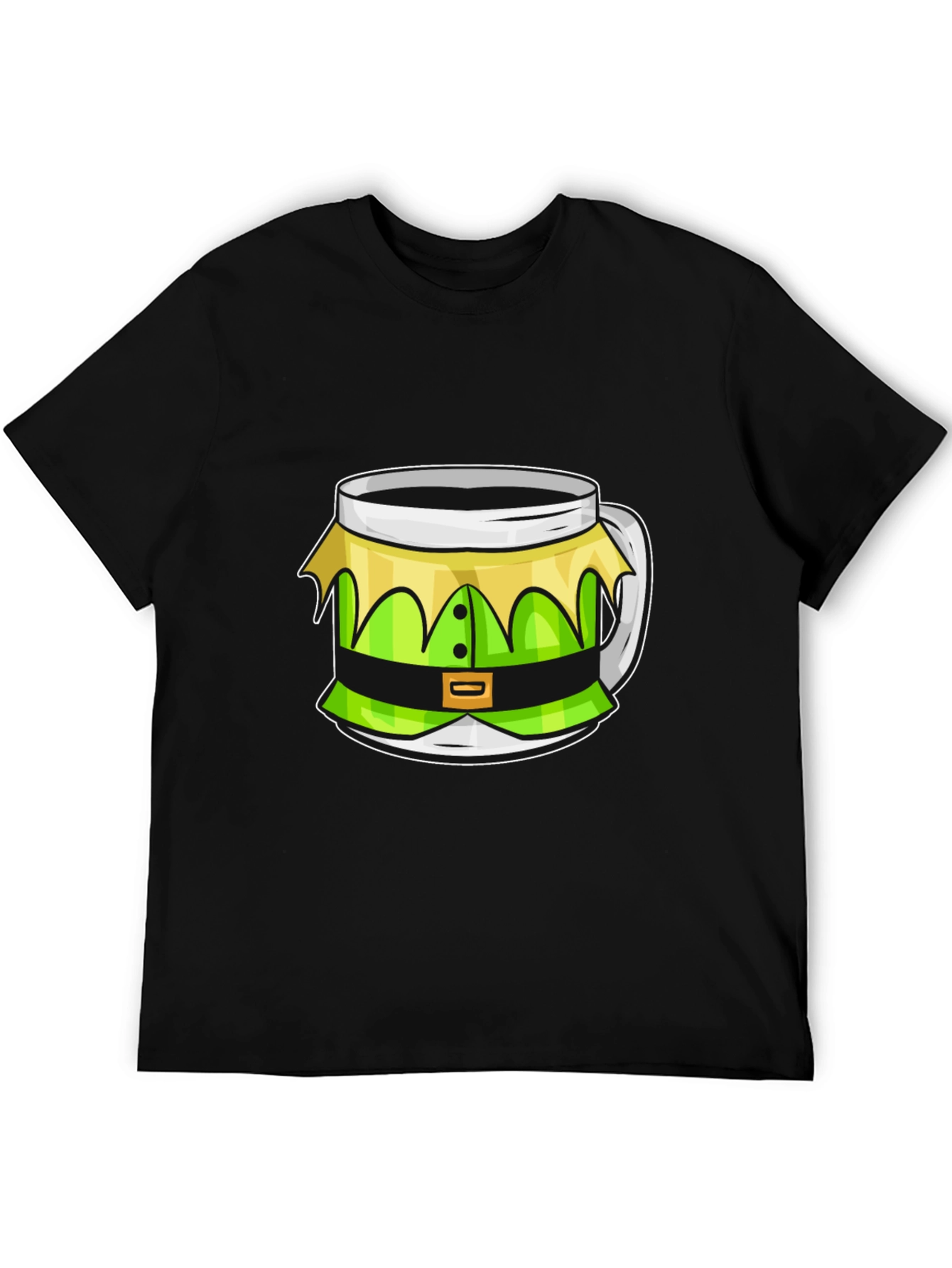 Festive Elf Mug T-Shirt - Holiday Cheer!