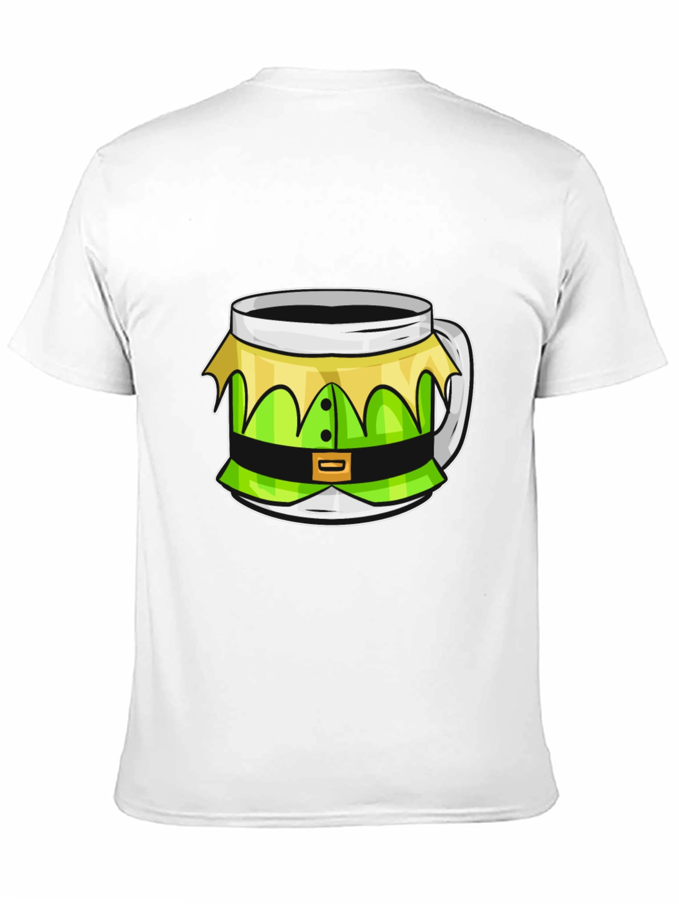 Festive Elf Mug T-Shirt - Holiday Cheer!