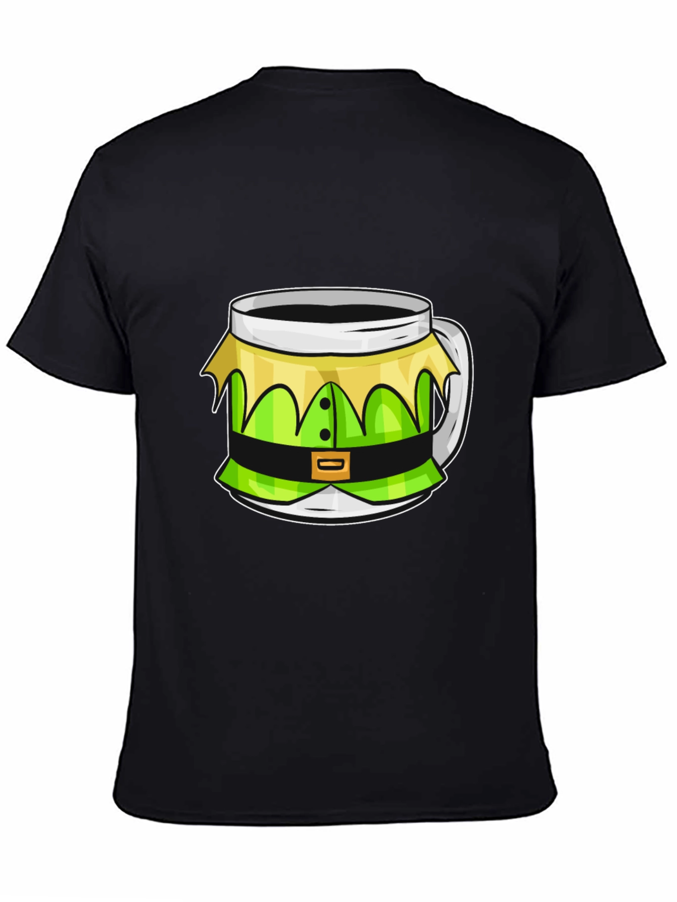 Festive Elf Mug T-Shirt - Holiday Cheer!
