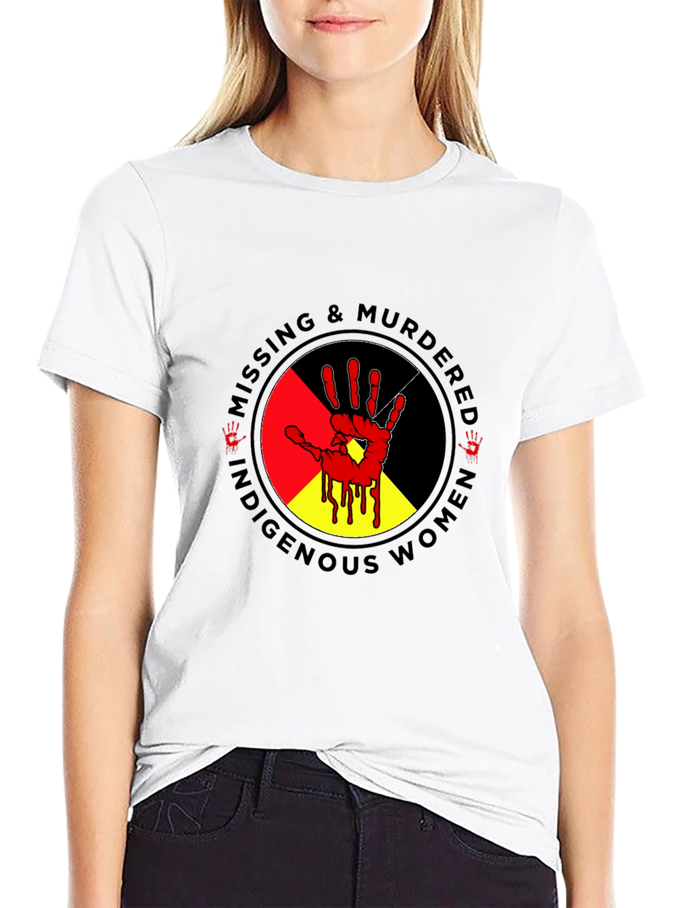 MMIW Awareness Tee - Indigenous Women Support