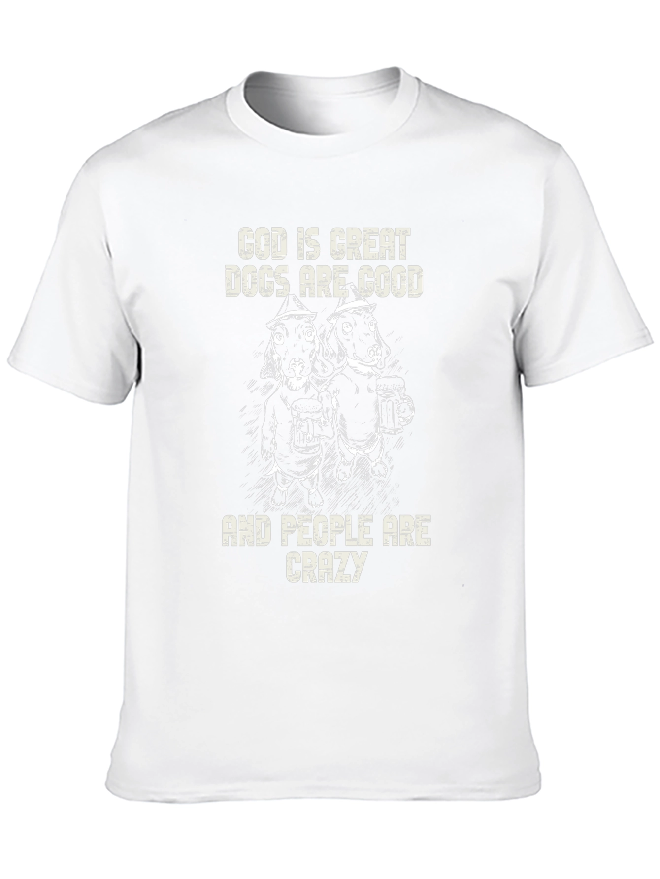 God Is Great Dogs Are Good Graphic Tee