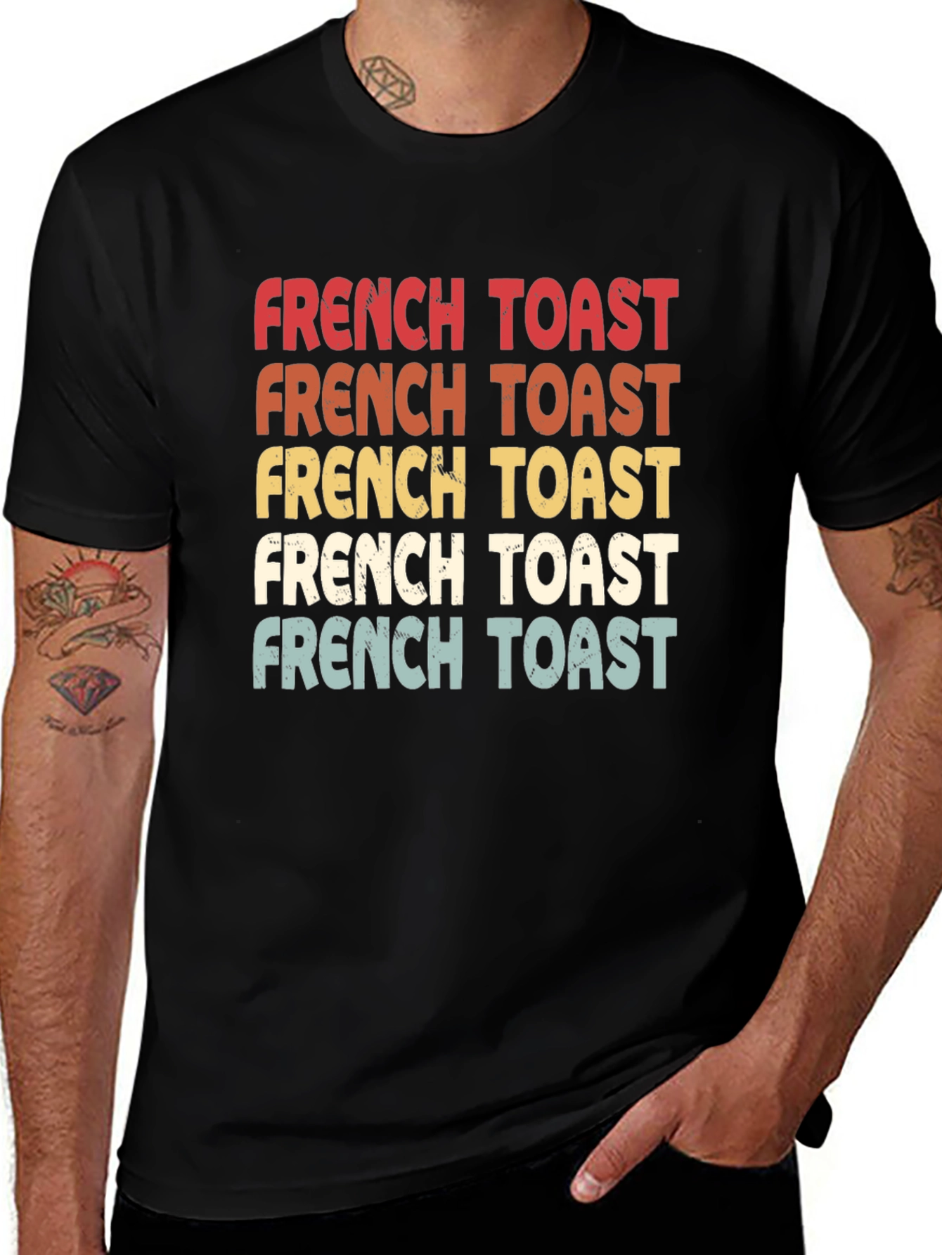 Retro French Toast Graphic Tee