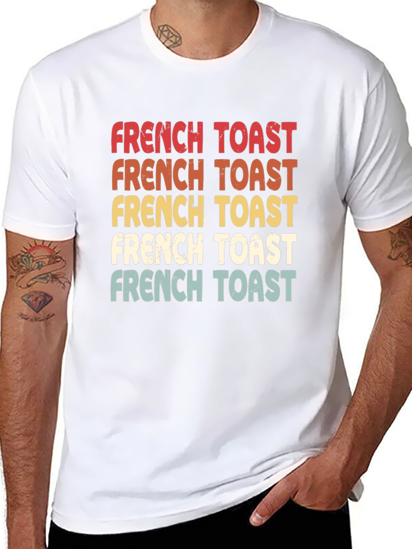 Retro French Toast Graphic Tee
