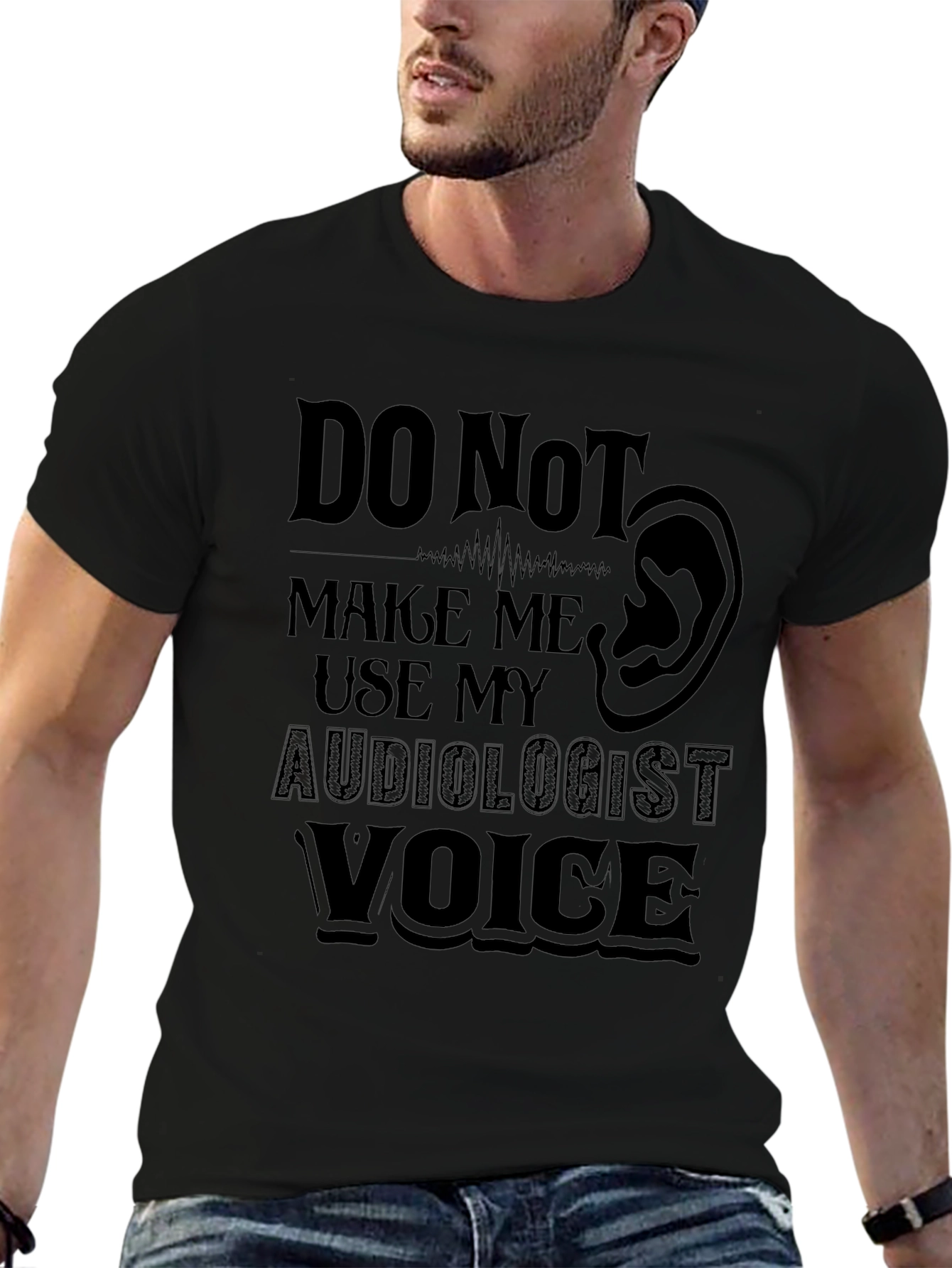Audiologist Voice T-Shirt: Funny Hearing Doctor Tee