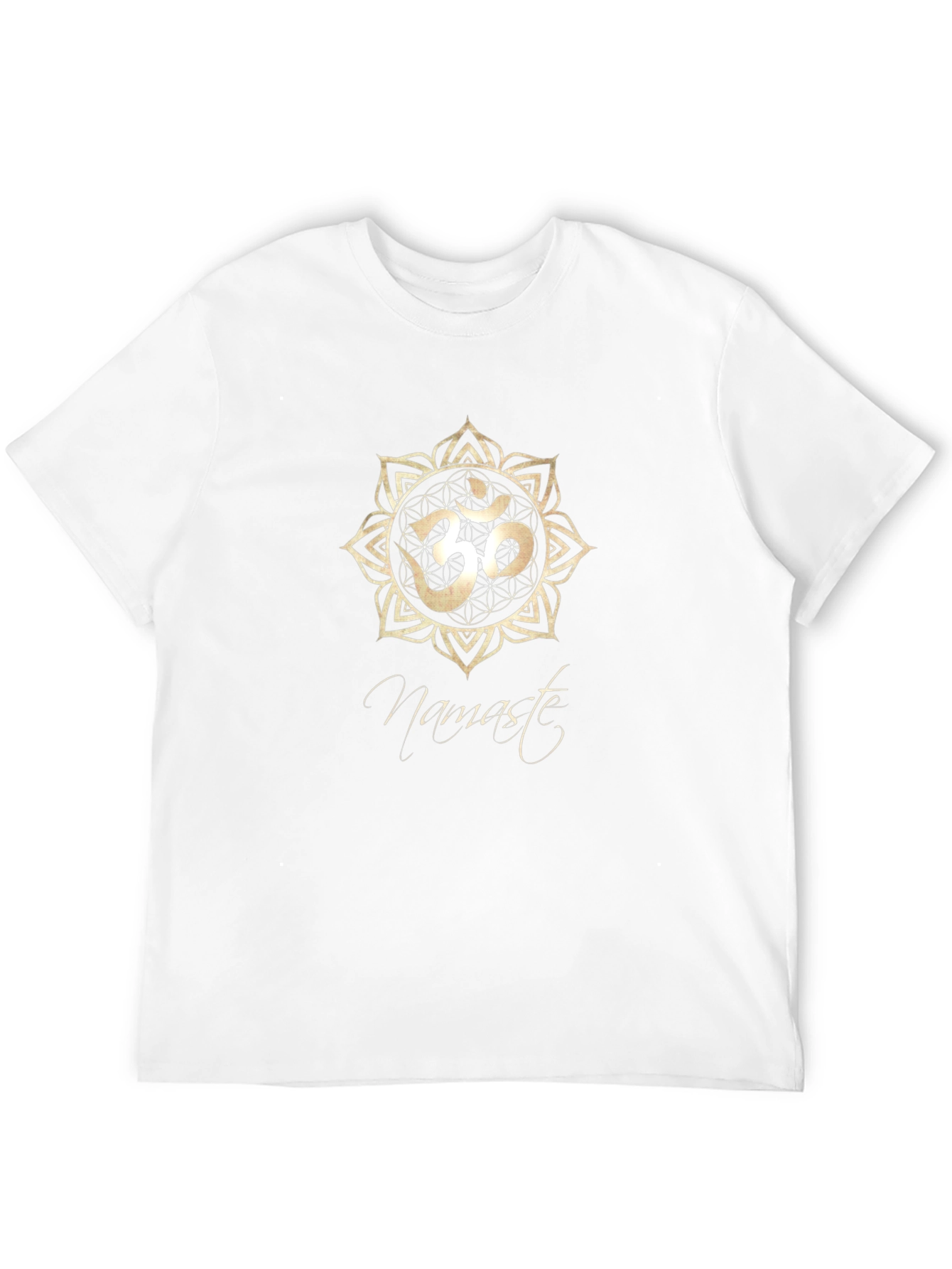 Namaste Om Symbol Graphic T-Shirt