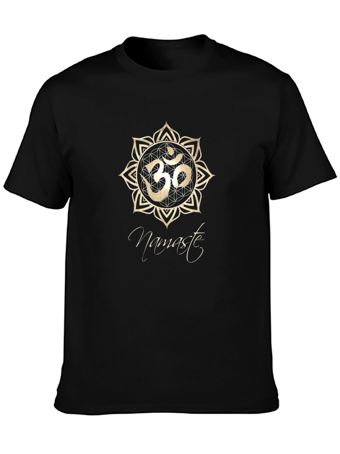 Namaste Om Symbol Graphic T-Shirt