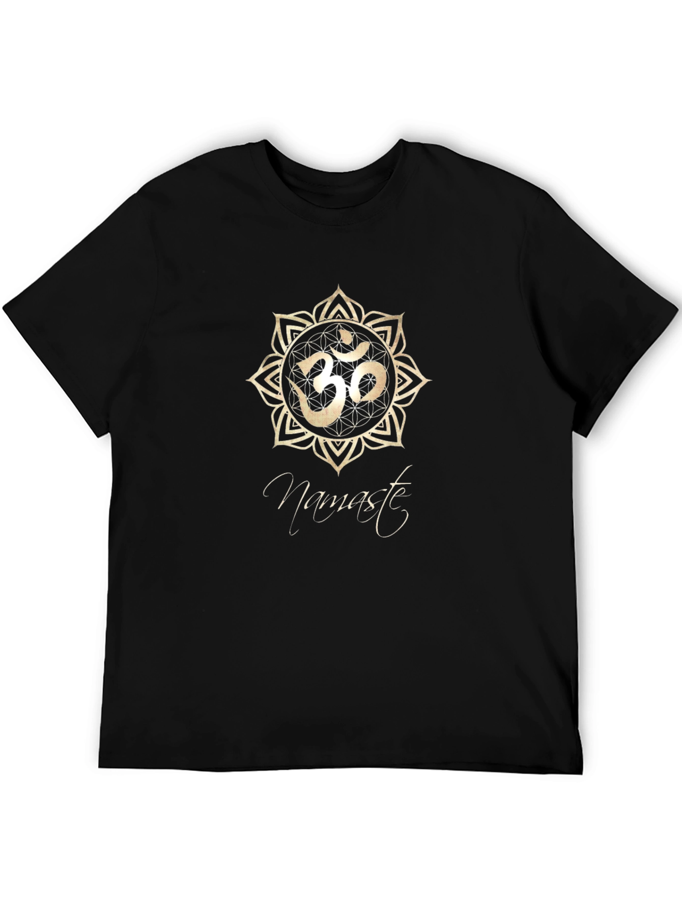 Namaste Om Symbol Graphic T-Shirt
