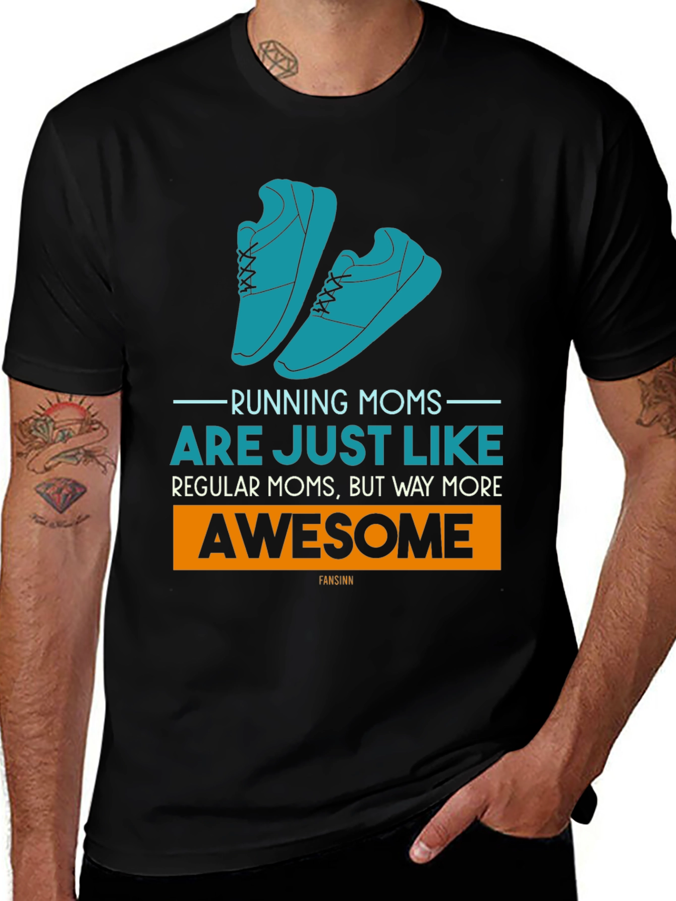 Running Moms Awesome T-Shirt