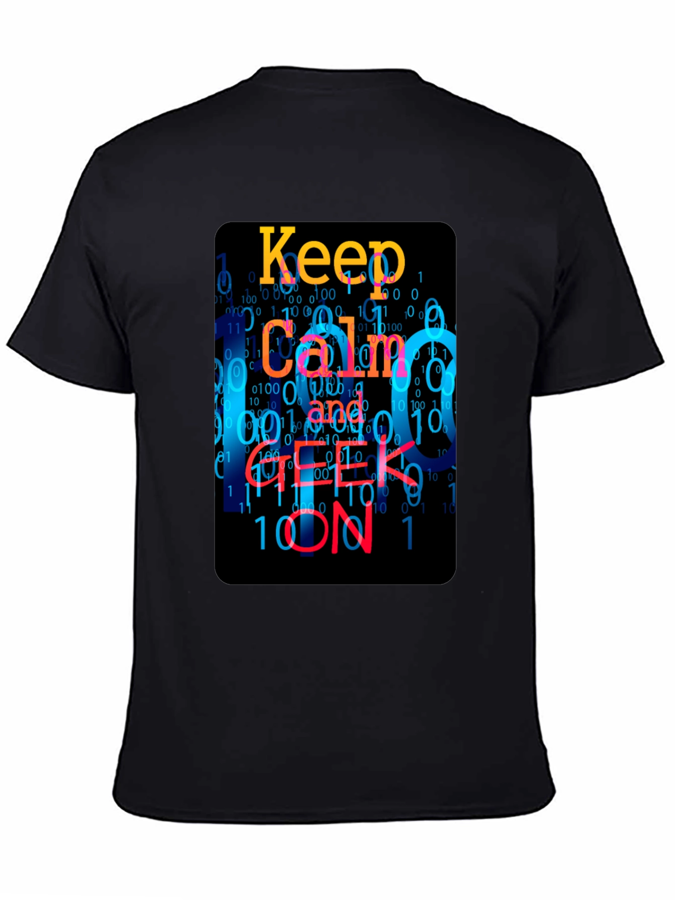 Keep Calm and Geek On T-Shirt