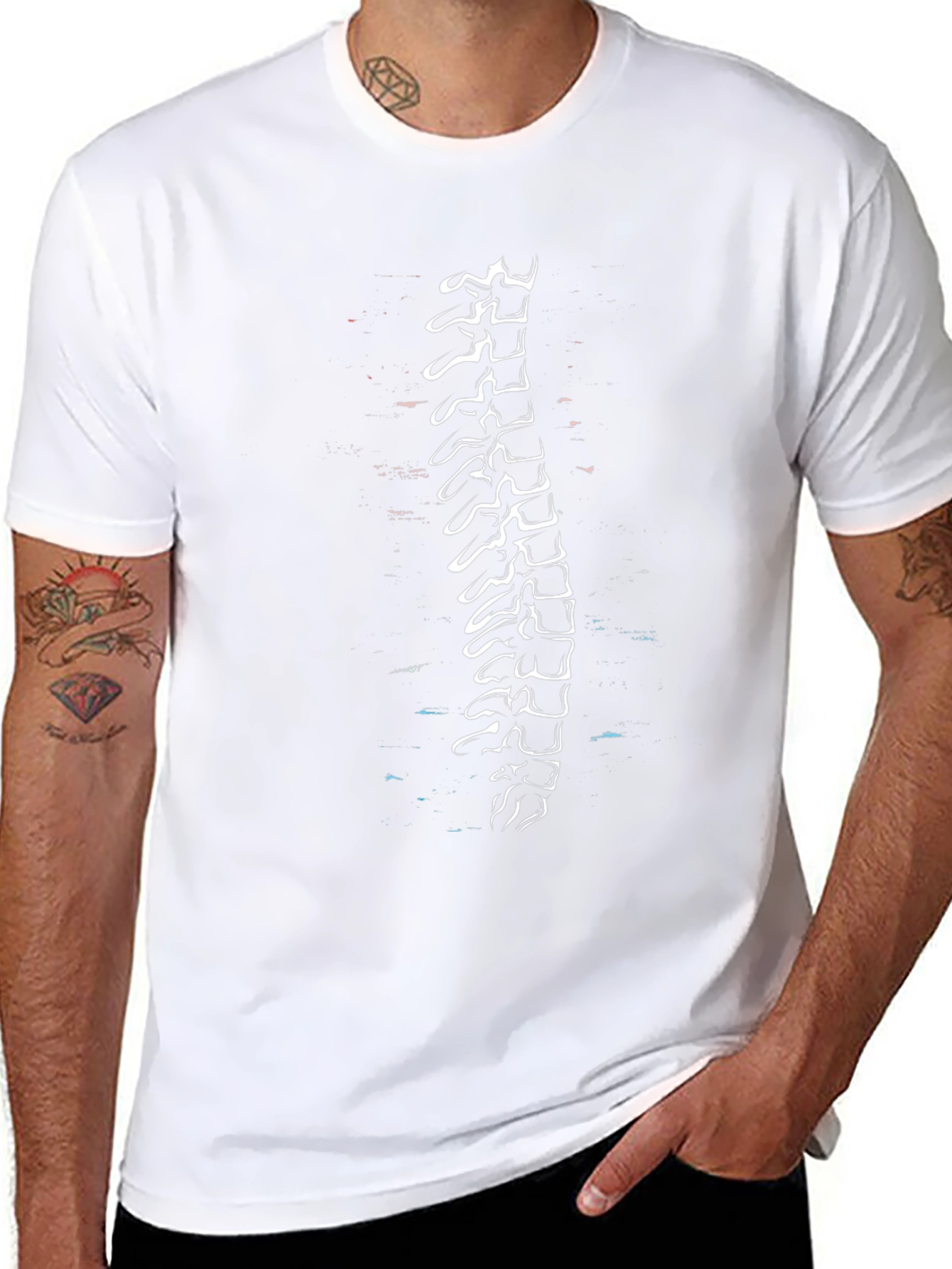 Spine Graphic Tee - Anatomically Cool T-Shirt