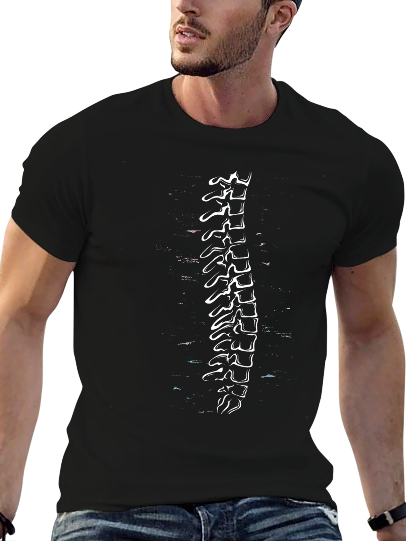 Spine Graphic Tee - Anatomically Cool T-Shirt