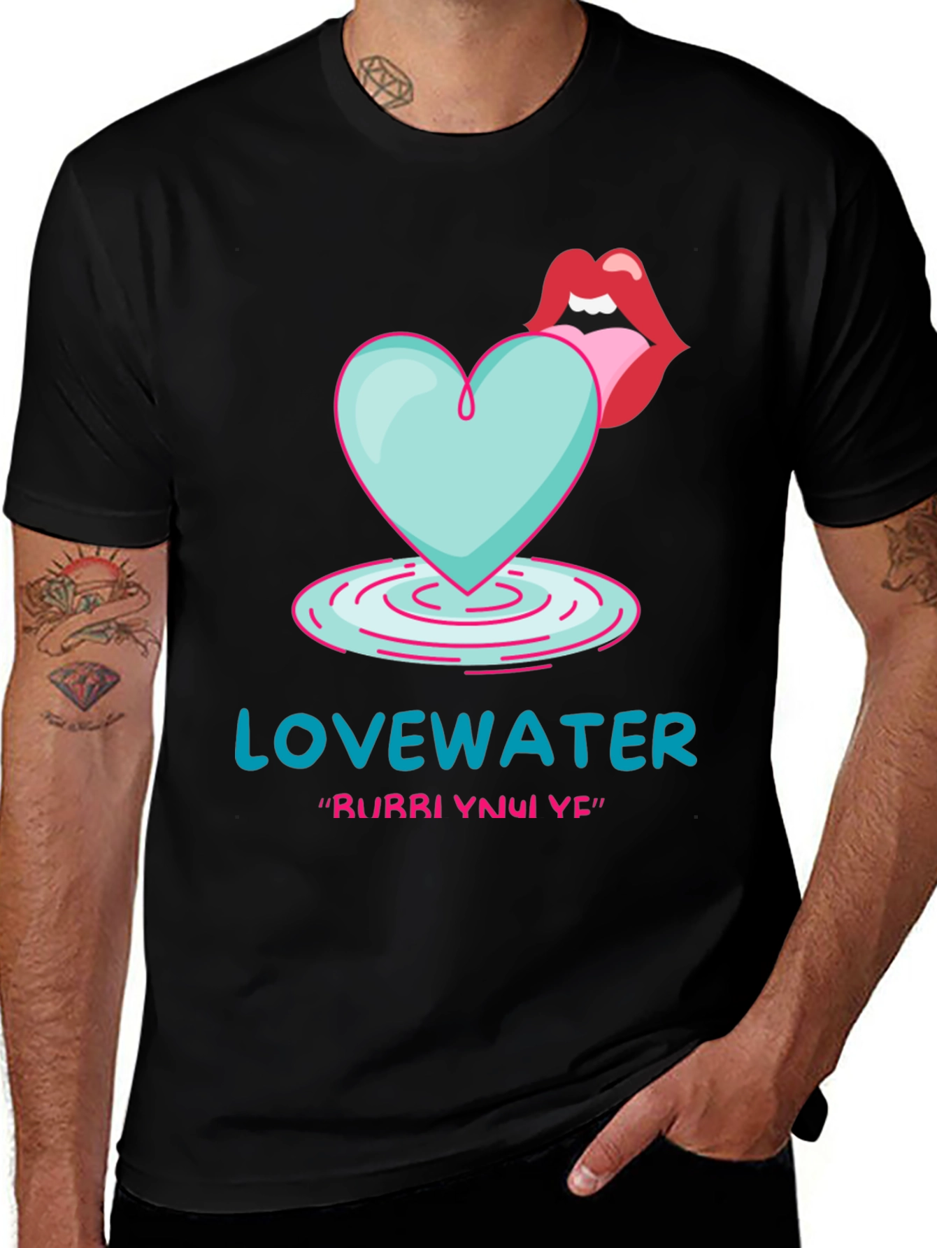 Lovewater Graphic T-Shirt - Unique Design