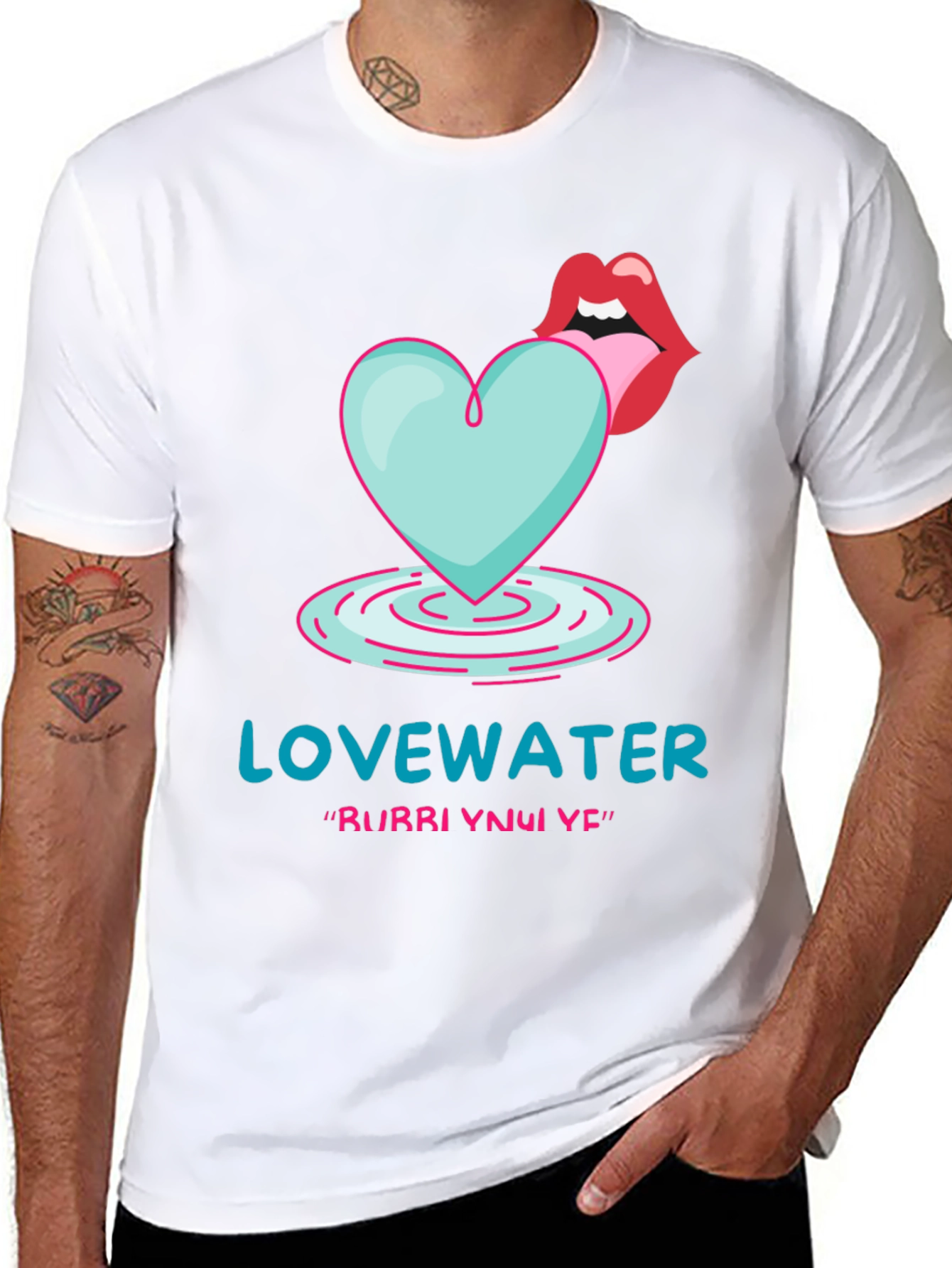 Lovewater Graphic T-Shirt - Unique Design